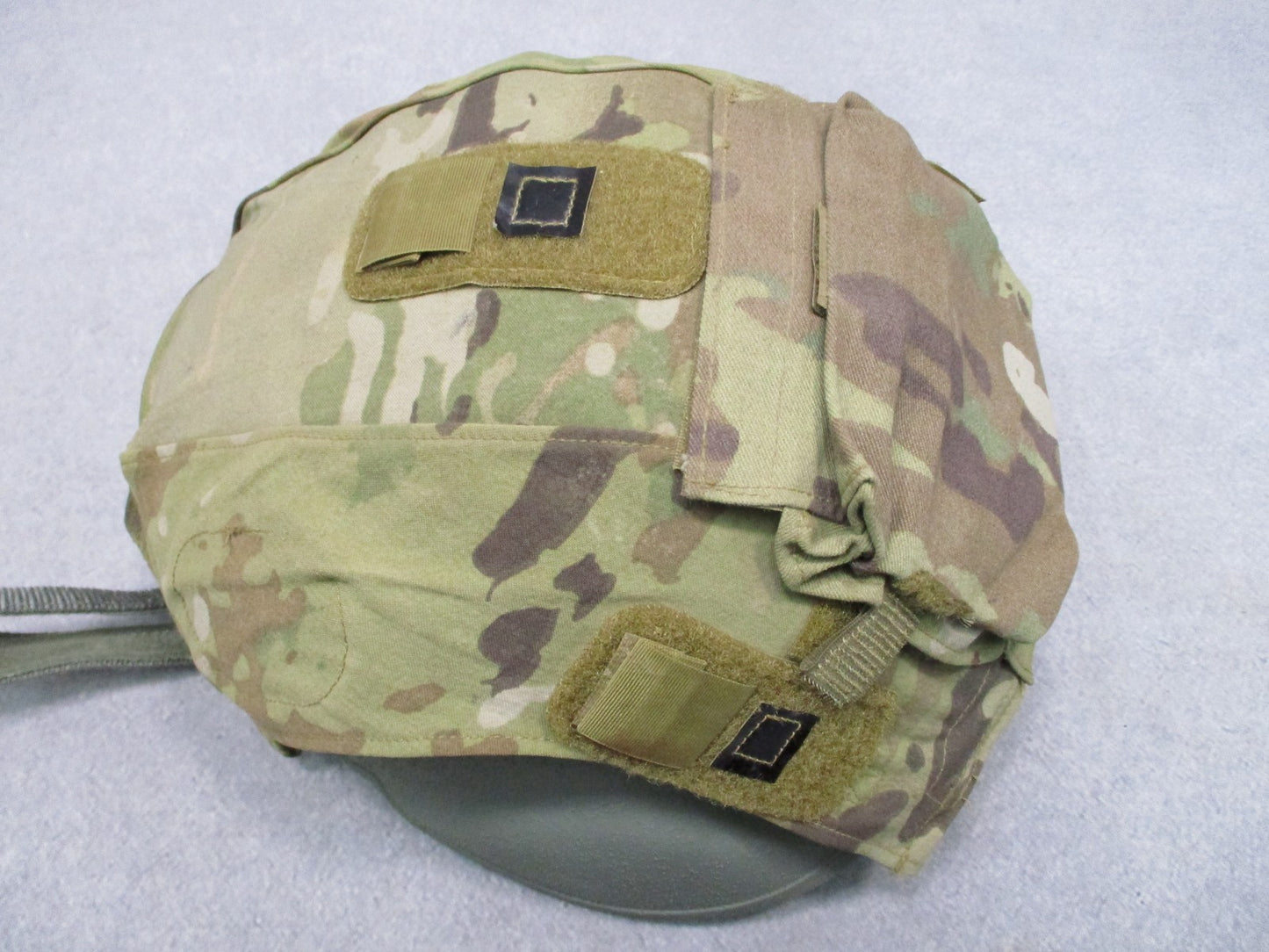 USED GENUINE AUTHENTIC IHPS ARMY OCP SCORPION HELMET COVER REAR POCKET & IR TABS
