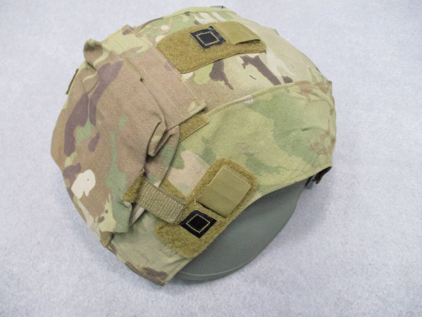 USED GENUINE AUTHENTIC IHPS ARMY OCP SCORPION HELMET COVER REAR POCKET & IR TABS