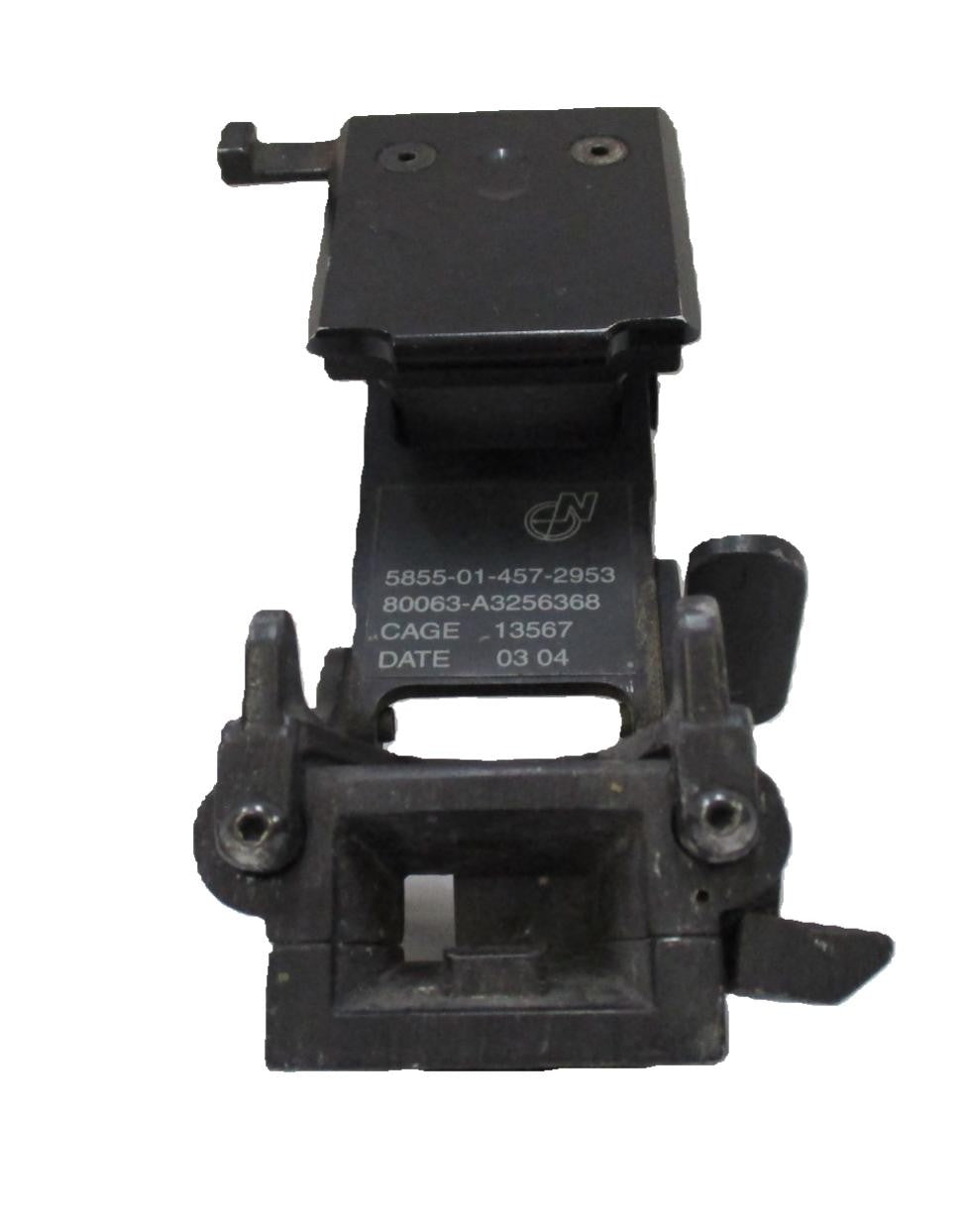 BLACK NOROTOS RHINO NVG HELMET MOUNT PVS 7/14 DROP LEVER A3256368 NIGHT VISION