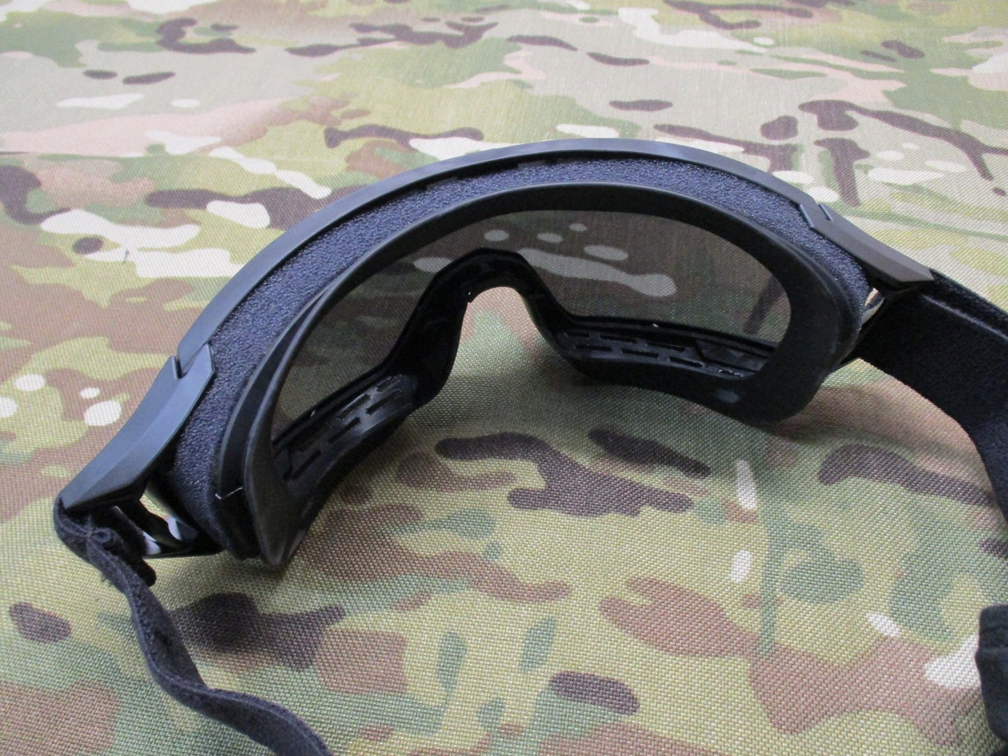 NEW REVISION DESERT LOCUST MILITARY GOGGLES EYE PRO CLEAR & DARK LENS KIT BLACK