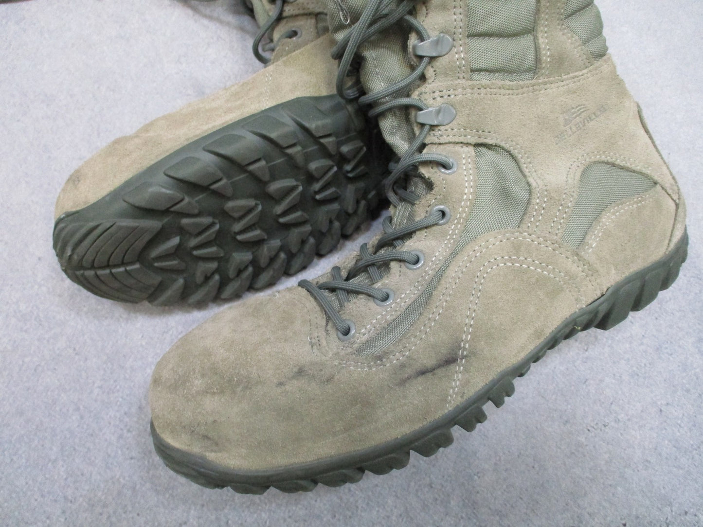 Belleville 633ST Men’s Steel Toe Combat Boots USAF ABU Sage Gray Military Boots