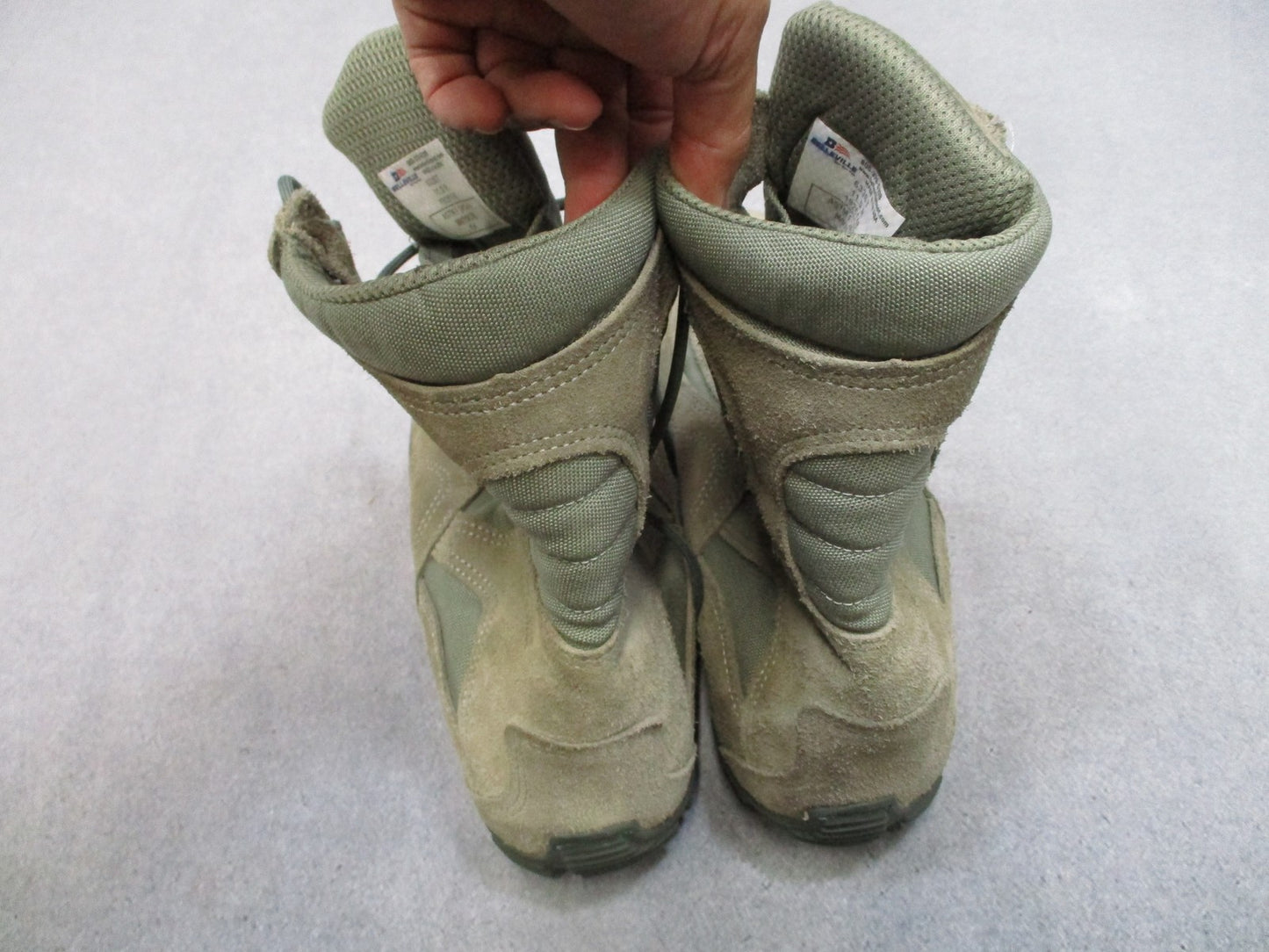 Belleville 633ST Men’s Steel Toe Combat Boots USAF ABU Sage Gray Military Boots