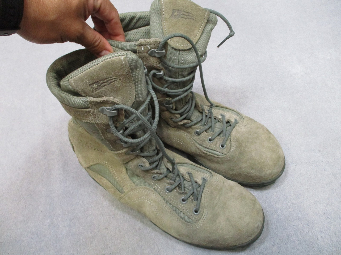 Belleville 633ST Men’s Steel Toe Combat Boots USAF ABU Sage Gray Military Boots