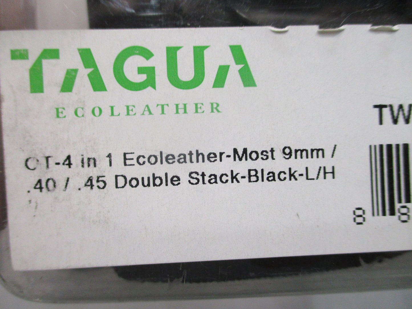 Tagua Gunleather 4-in-1 Open Top Holster Left Hand Double Stack 9mm 40 45 New