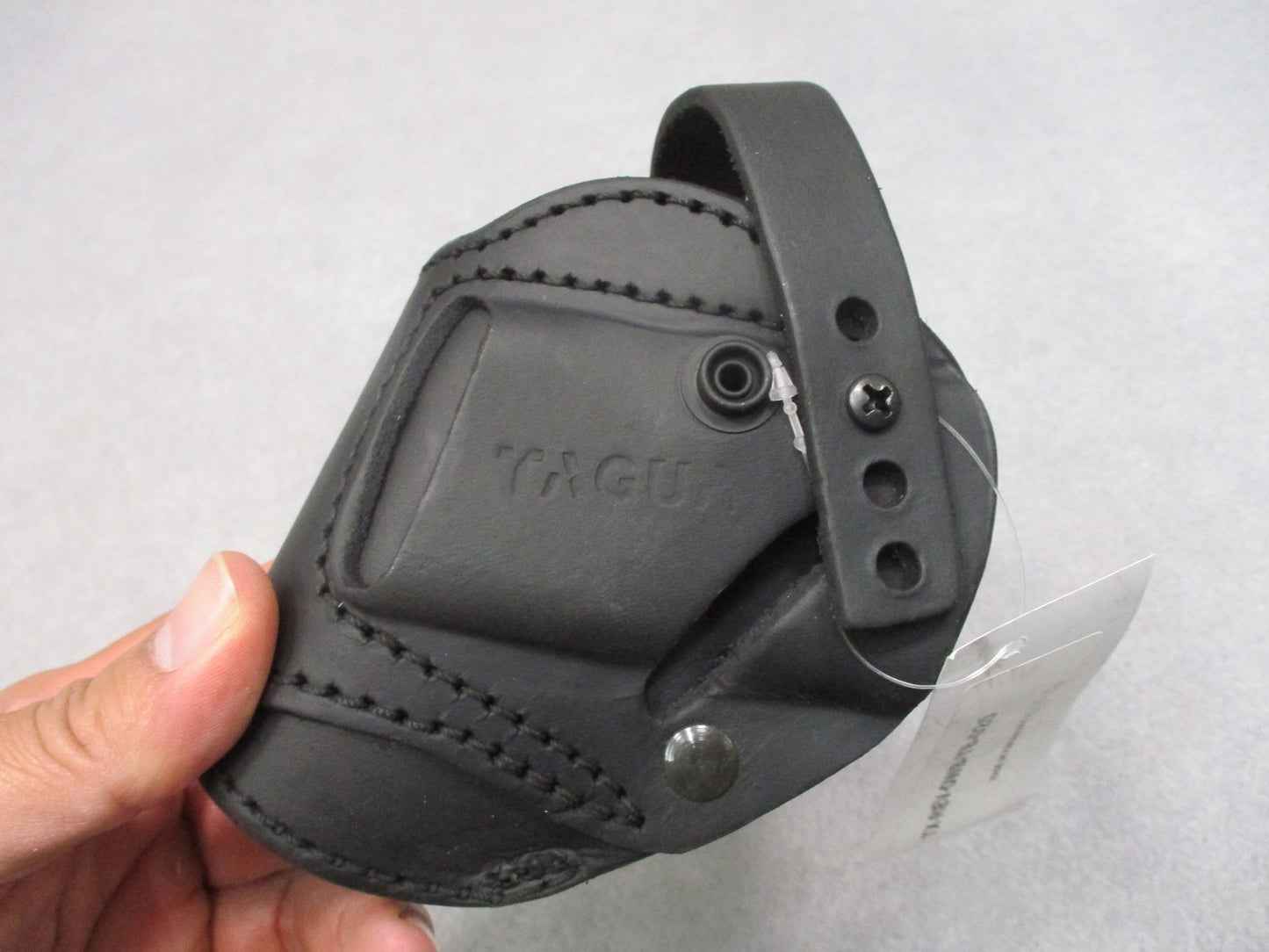 Tagua Leather OWB Holster for S&W J-Frame Ruger LCR 2" Revolvers Ambidextrous
