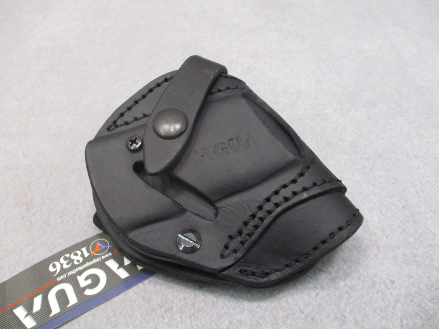 Tagua Leather OWB Holster for S&W J-Frame Ruger LCR 2" Revolvers Ambidextrous
