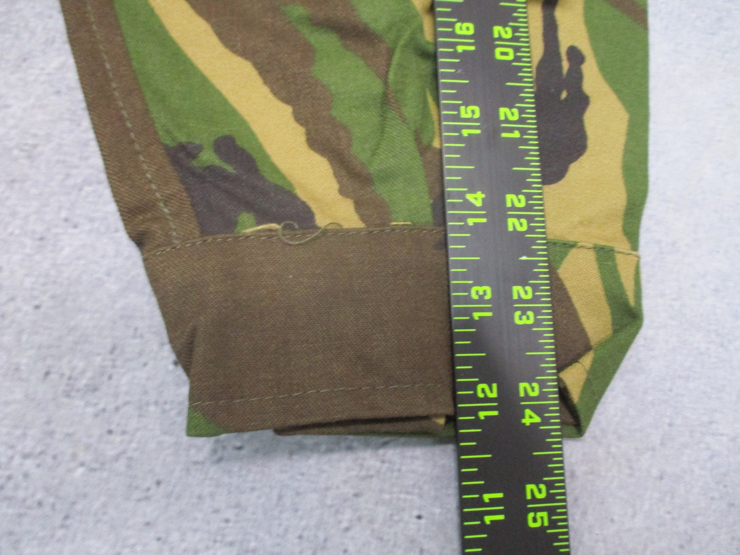 Dutch Military DPM Camo Field Jacket Combat Shirt Seyntex Size Large Top