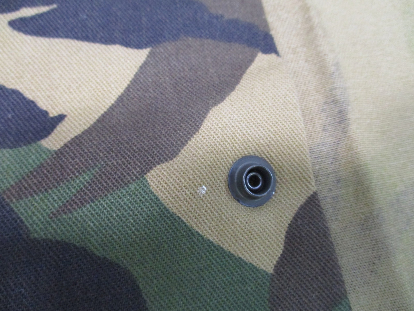 Dutch Military DPM Camo Field Jacket Combat Shirt Seyntex Size Large Top