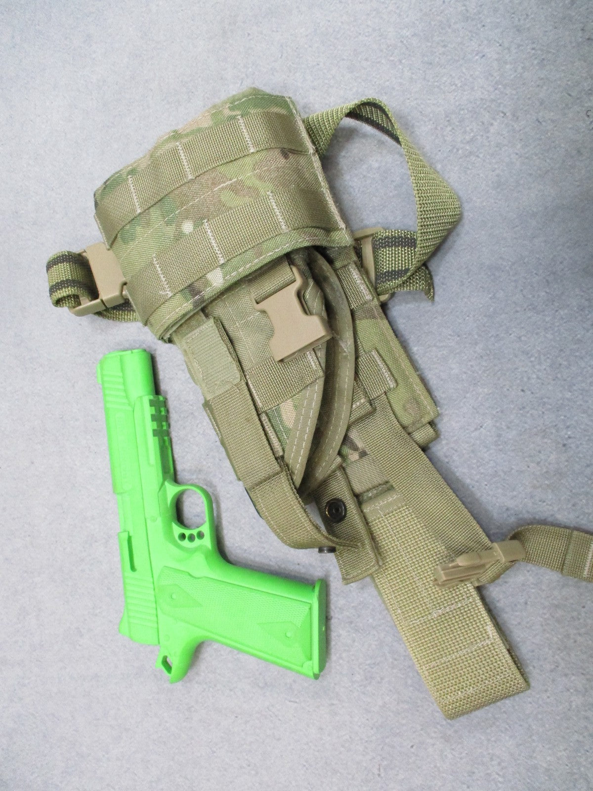 LBT-6099Z Army OCP Multicam Drop Leg MOLLE Ambidextrous Holster Universal