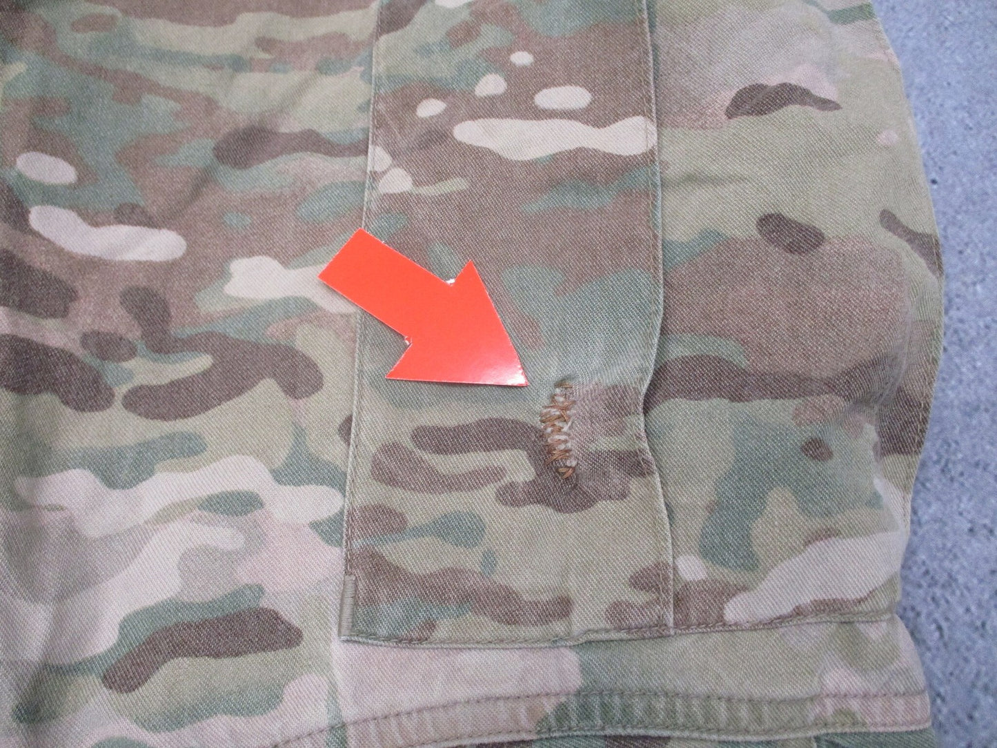 US Military Army Combat Pants MultiCam FR Large Short 8415-01-F01-2849