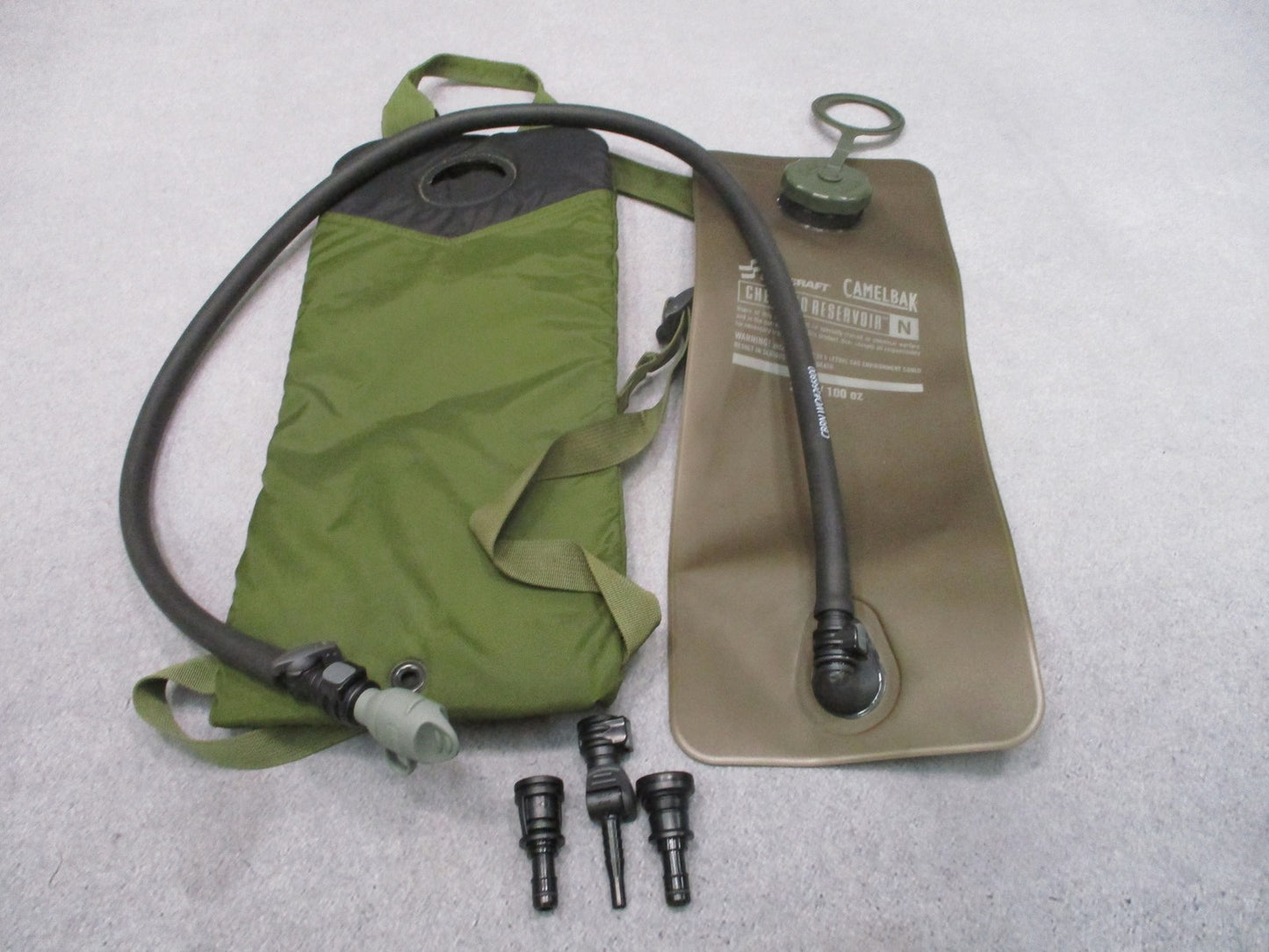 CamelBak Storm Hydration System 100oz CBRN Reservoir NSN 8465-01-465-2131