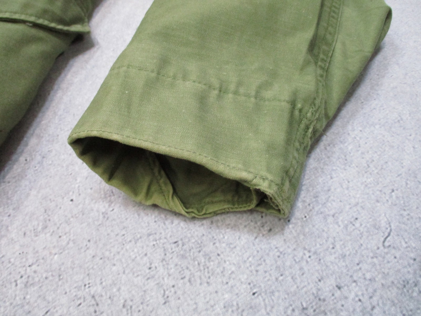 Vintage US Army M-65 Field Jacket OG-107 Small Short Military Coat Vietnam Era