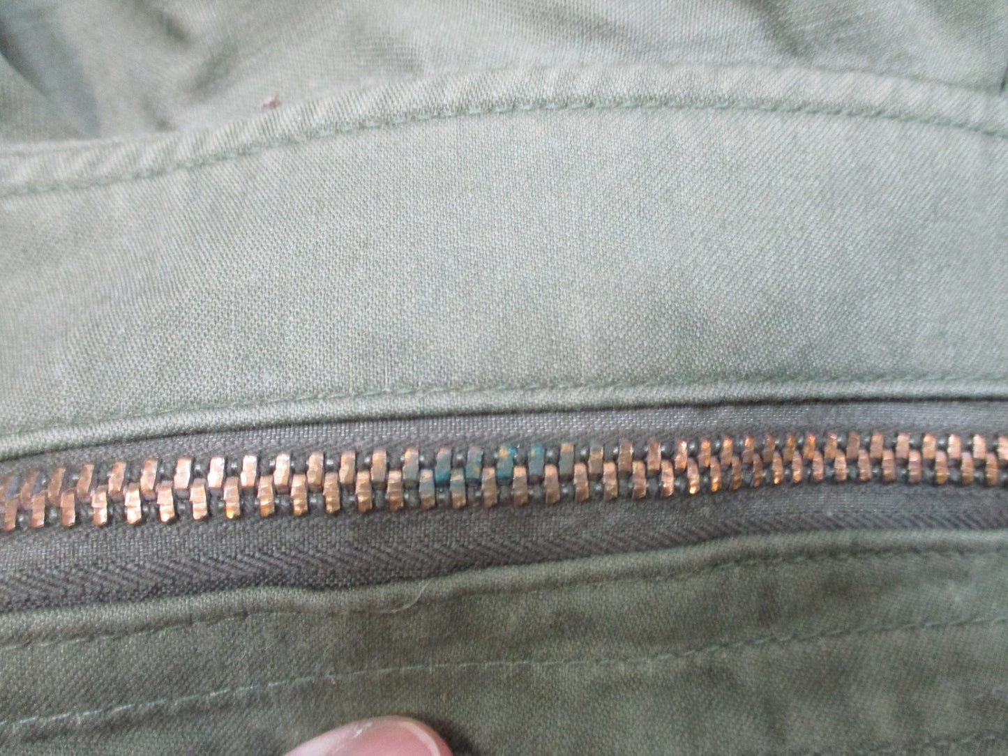 Vintage US Army M-65 Field Jacket OG-107 Small Short Military Coat Vietnam Era