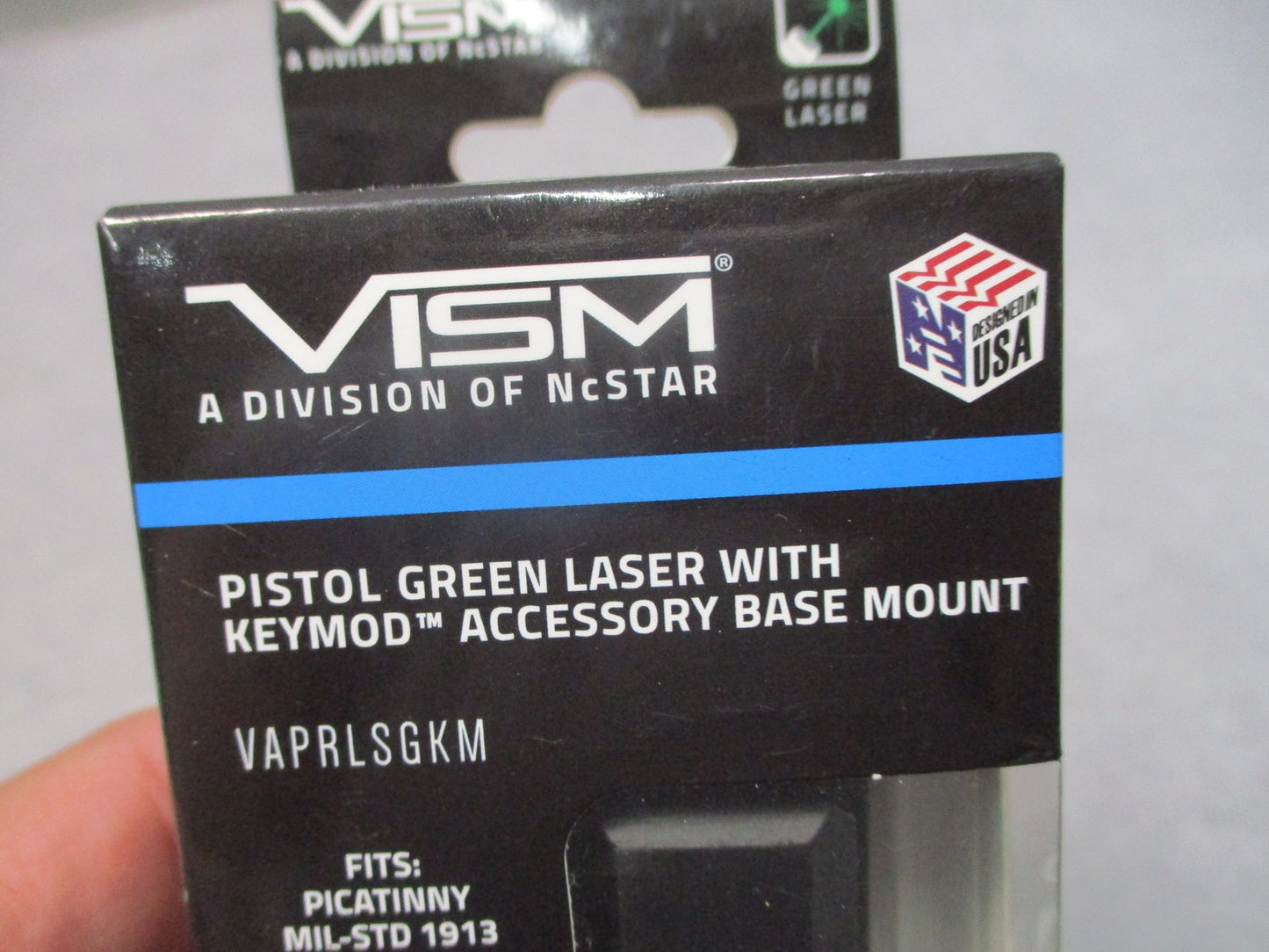 VISM NcSTAR Pistol Green Laser VAPRLSGKM with KeyMod Mount New