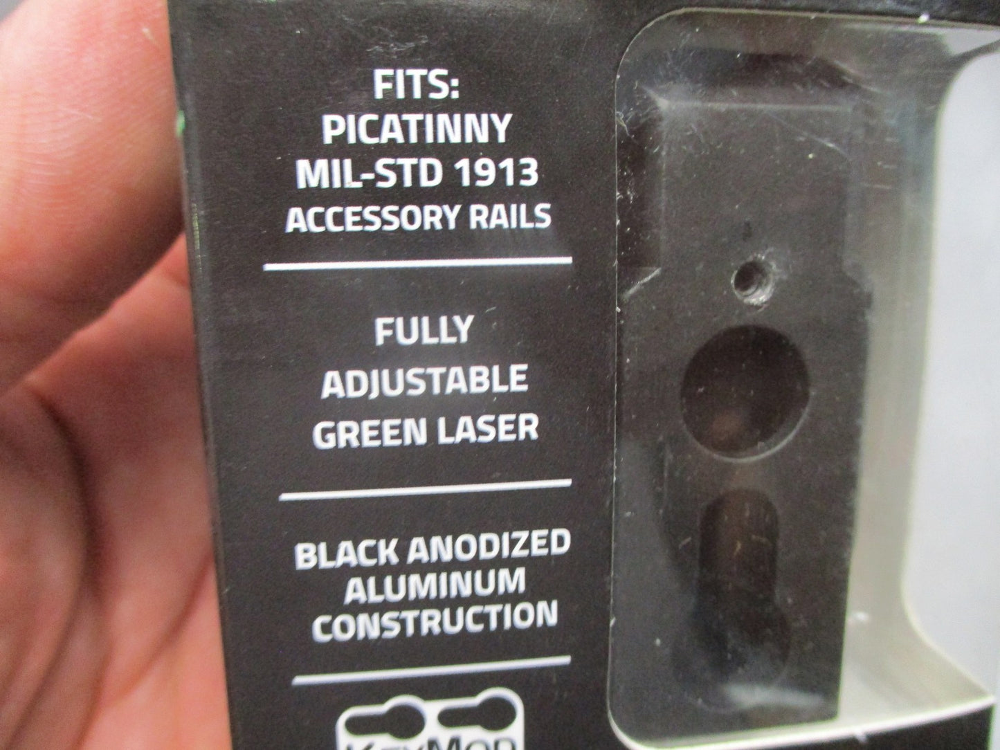 VISM NcSTAR Pistol Green Laser VAPRLSGKM with KeyMod Mount New
