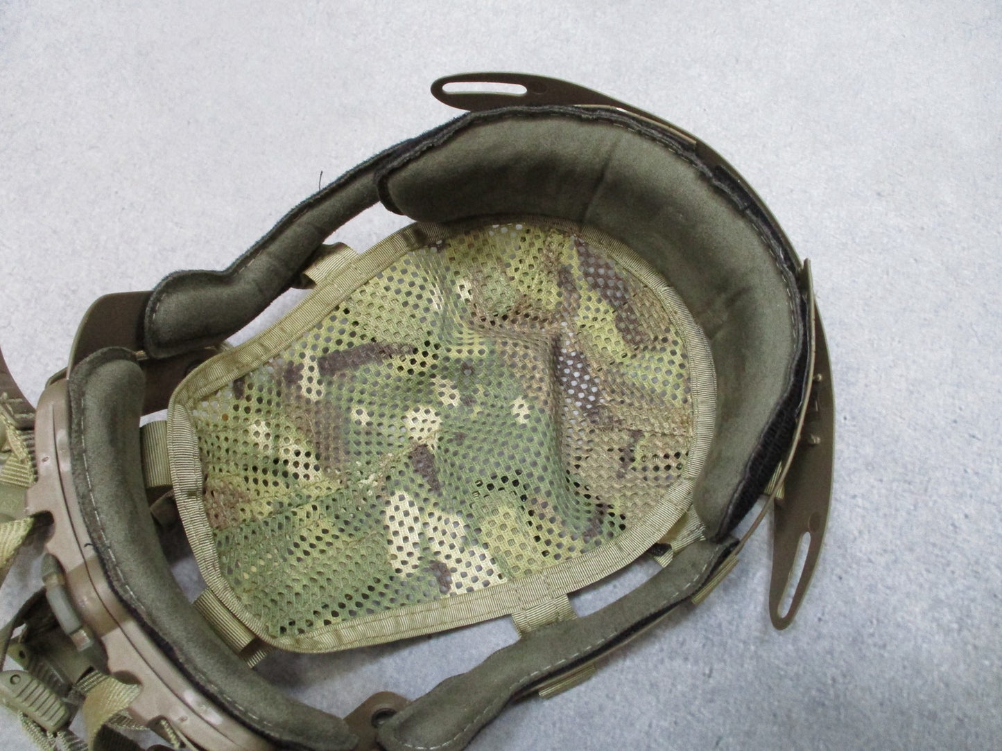 Revision Viper MSS Helmet Suspension System Multicam Tan 499 L/XL