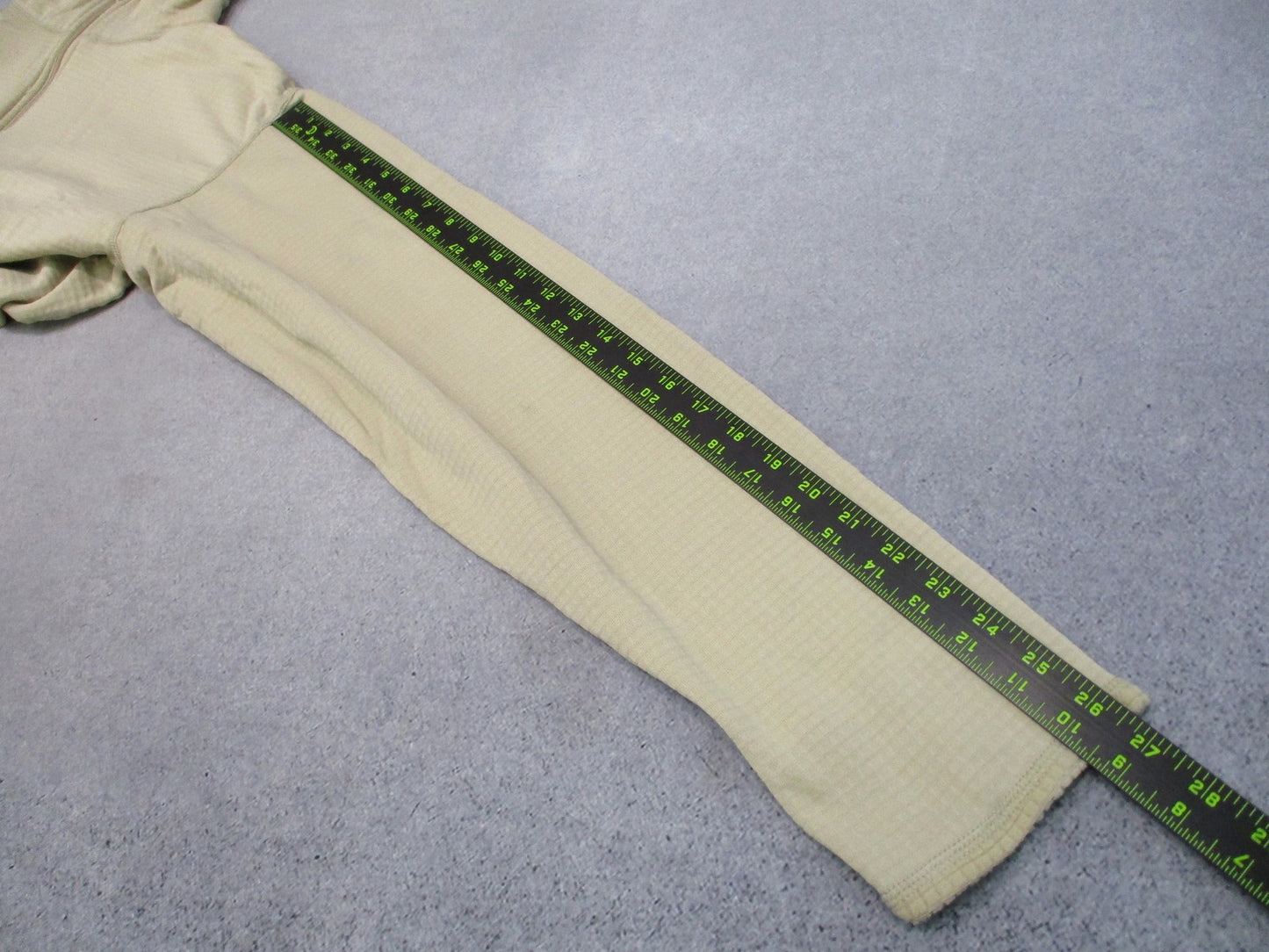 NWOT US Military ECWCS Gen III Level 2 Mid-Weight Shirt Tan XXL-Long Grid Fleece