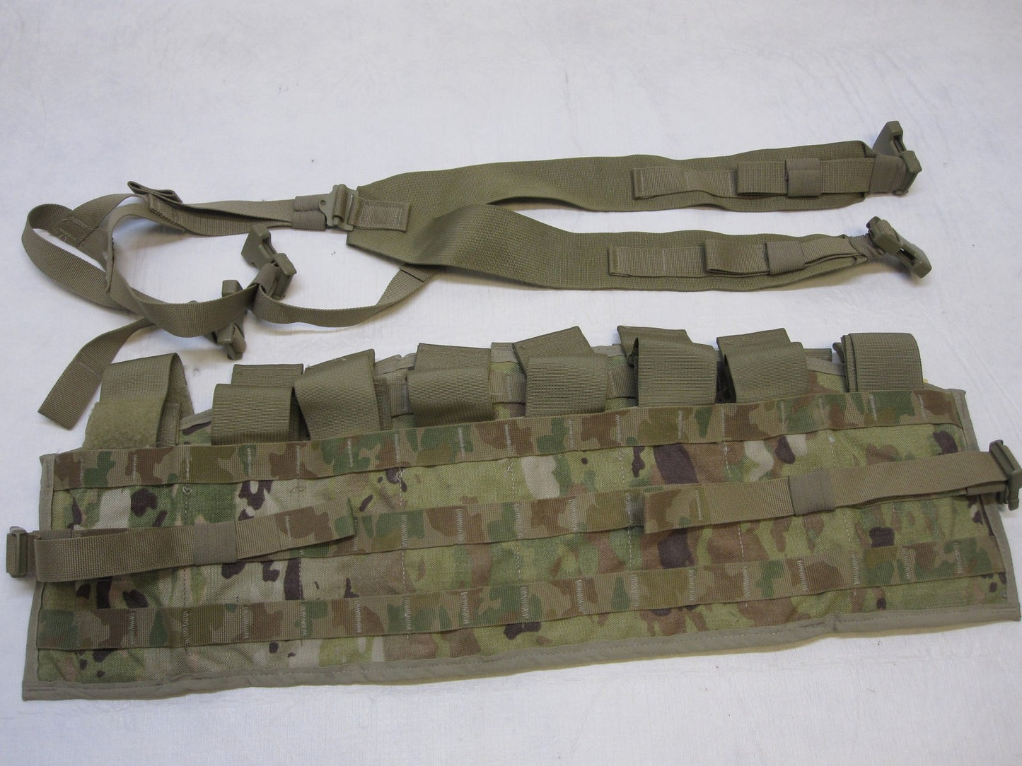 ARMY OCP TACTICAL ASSAULT PANEL TAP SCORPION CHEST RIG LOAD CARRIER VEST FLIK