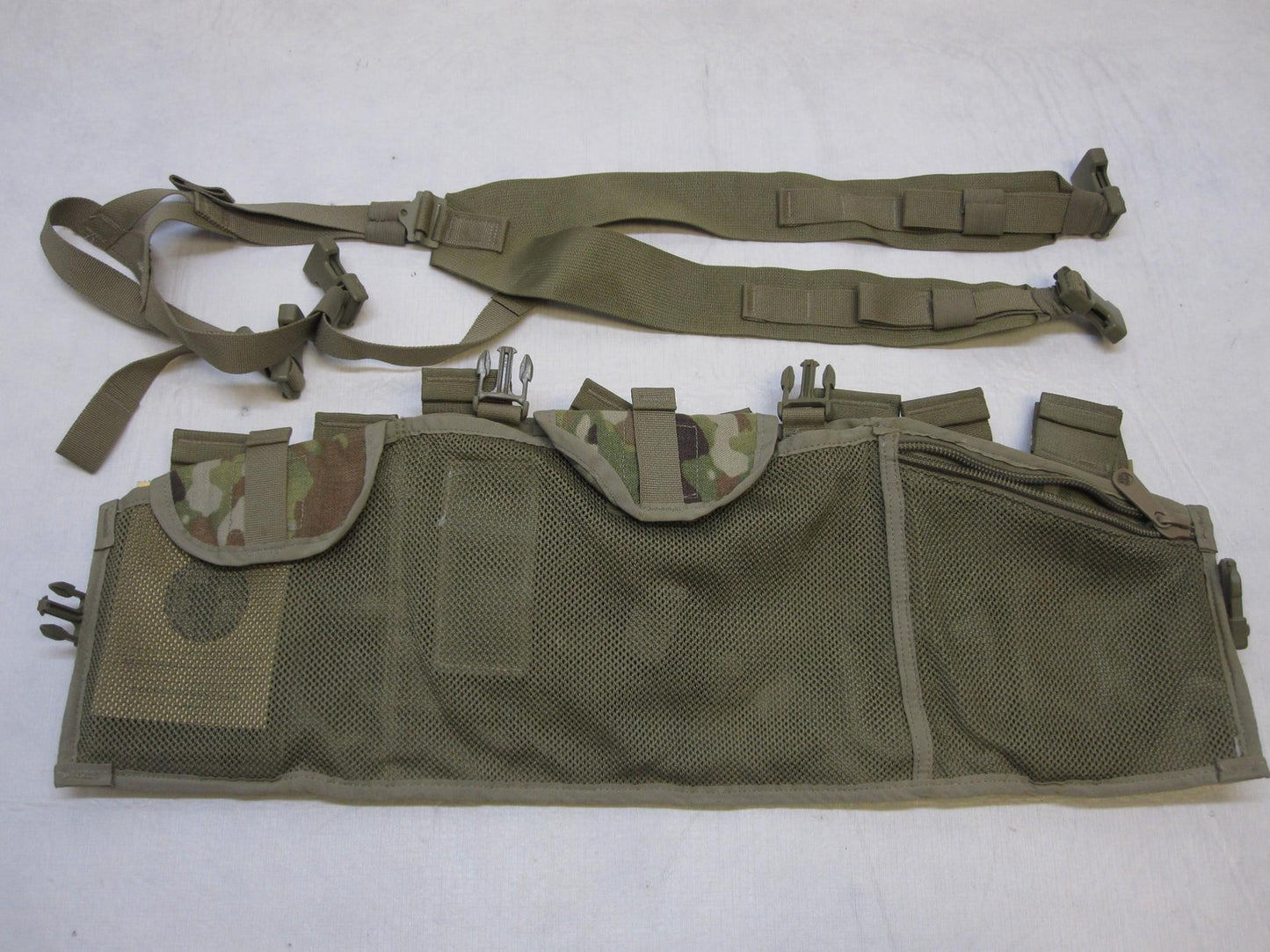 ARMY OCP TACTICAL ASSAULT PANEL TAP SCORPION CHEST RIG LOAD CARRIER VEST FLIK
