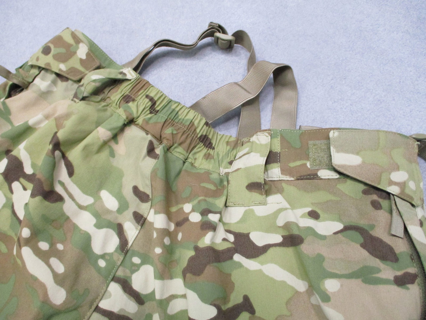 Army Soft Shell MultiCam Extreme Cold Weather Trousers Pants Suspenders 39x32