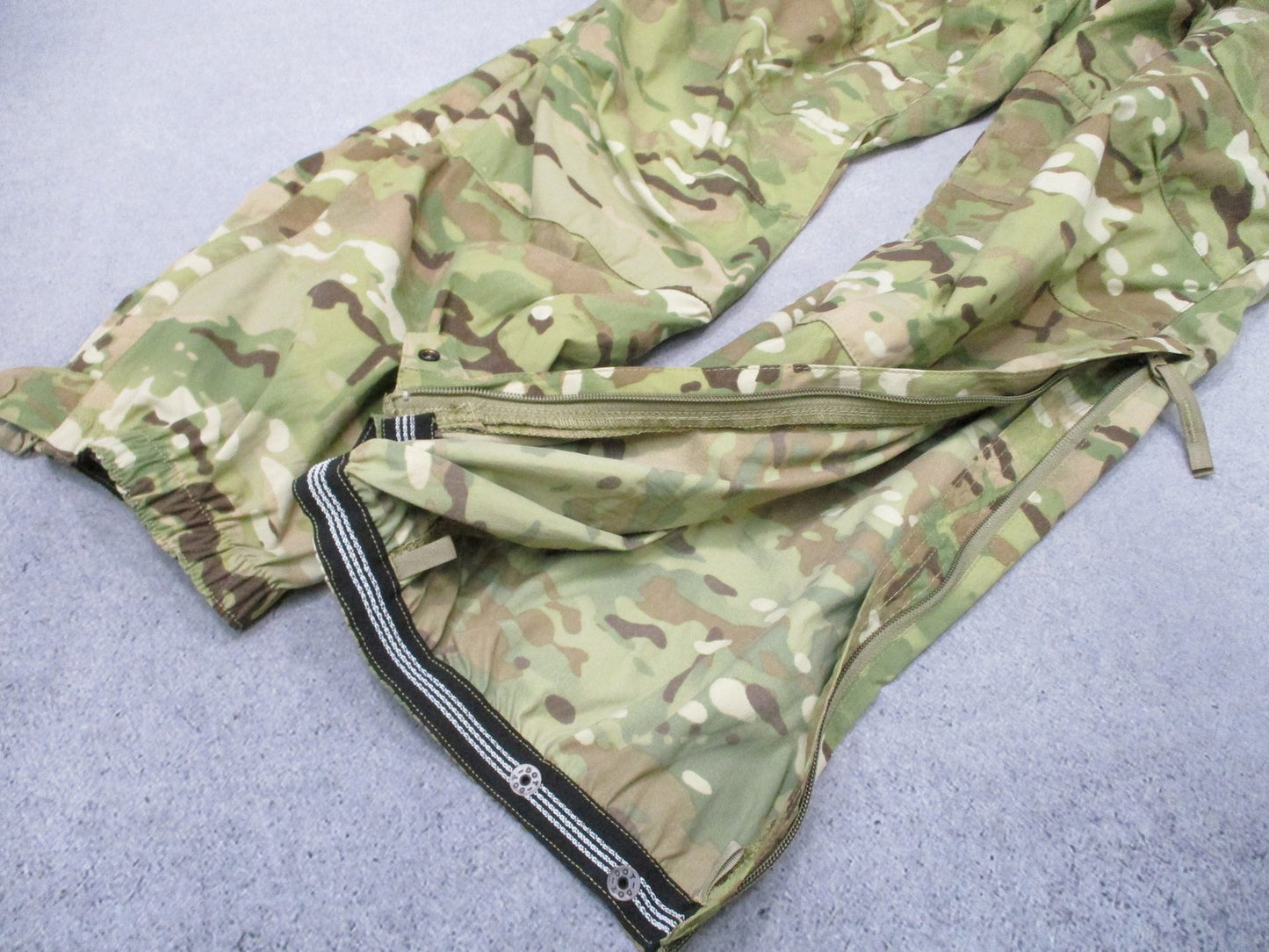 Army Soft Shell MultiCam Extreme Cold Weather Trousers Pants Suspenders 39x32