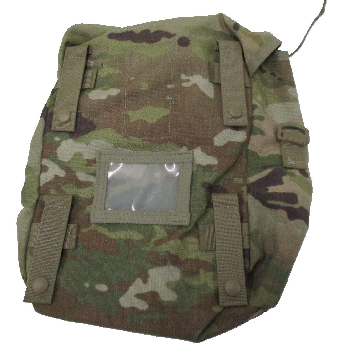 US ARMY SCORPION W2 OCP MOLLE II SUSTAINMENT POUCH - FOR LARGE RUCKSACK w. FRAME