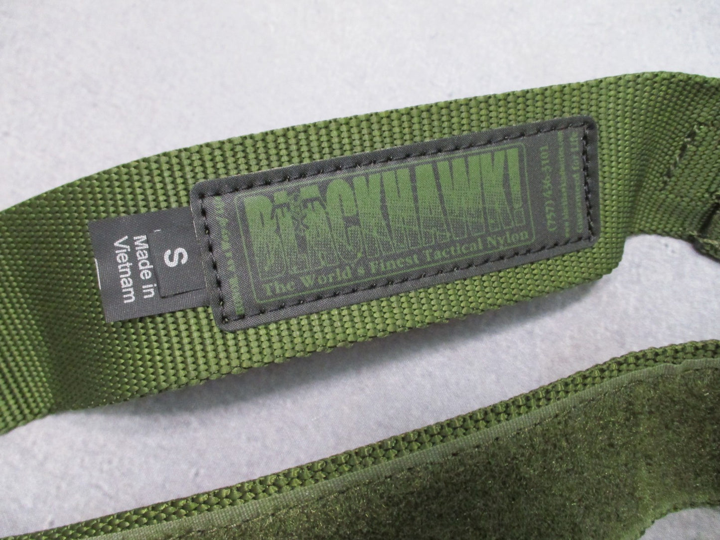 BLACKHAWK CQB Tactical Belt Small Olive Drab OD Green 41CQ00OD NOS