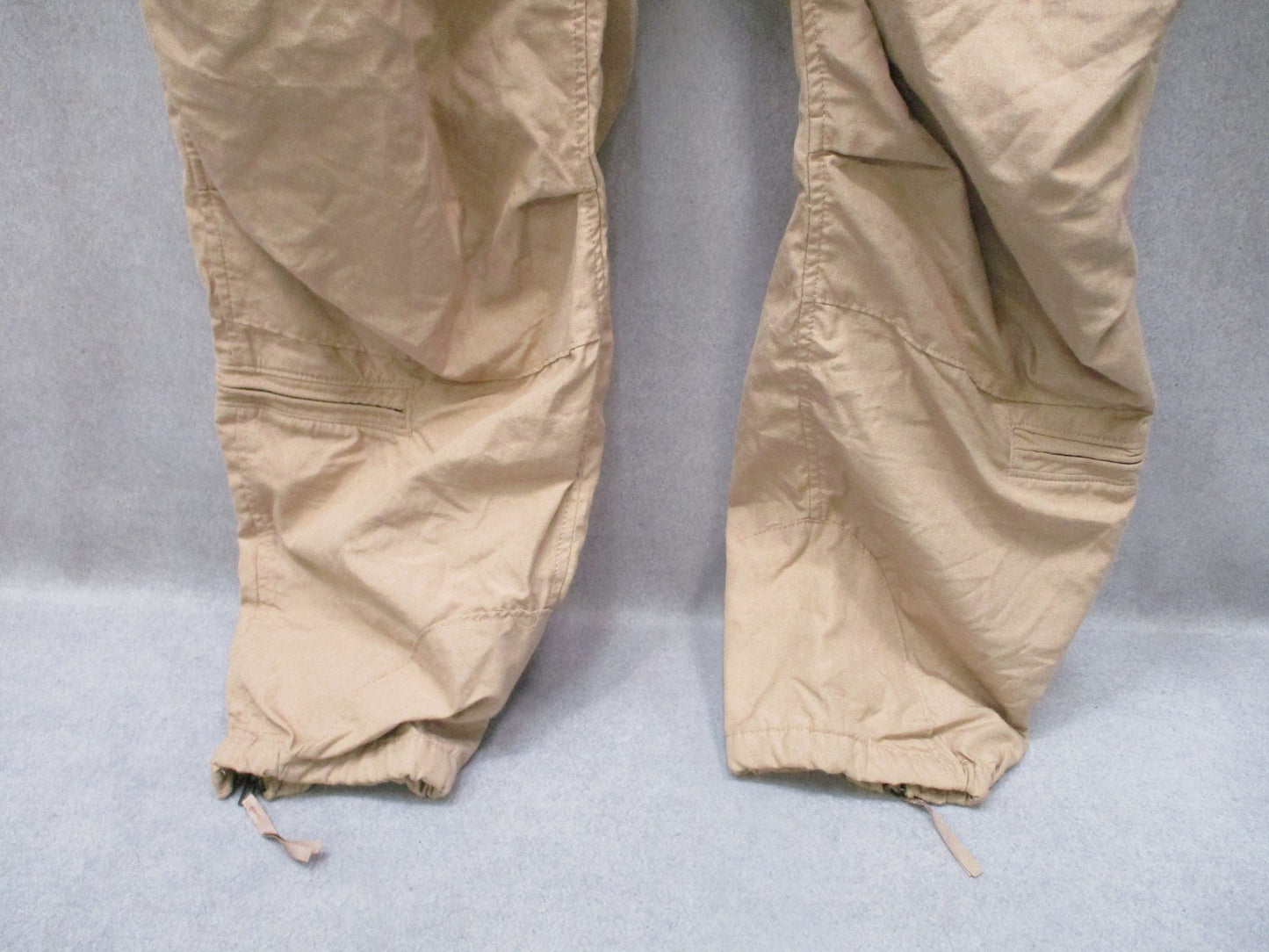 US Military CVC Coveralls Tan Aramid Flame Resistant Flight Suit XL-Regular