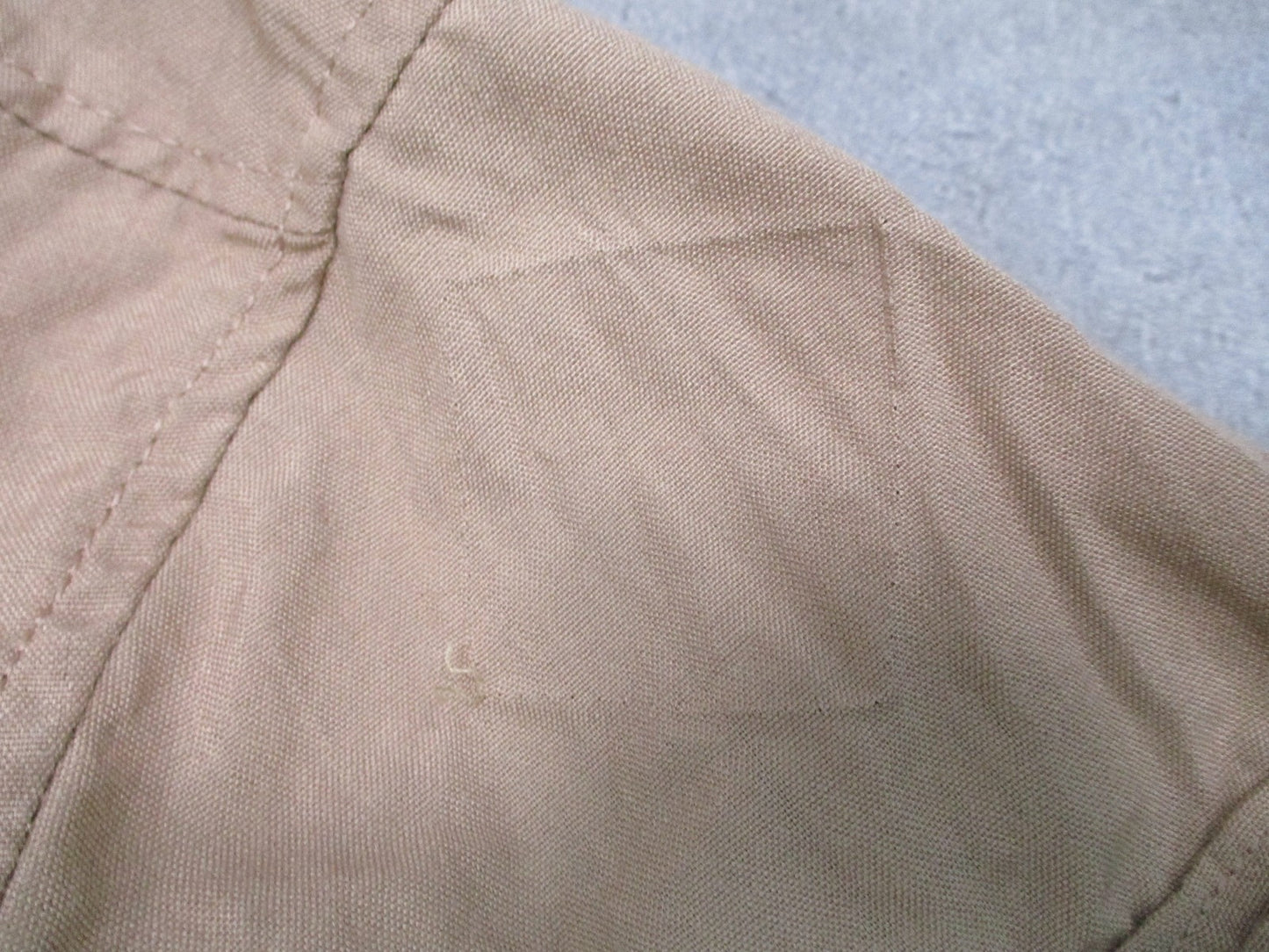 US Military CVC Coveralls Tan Aramid Flame Resistant Flight Suit XL-Regular