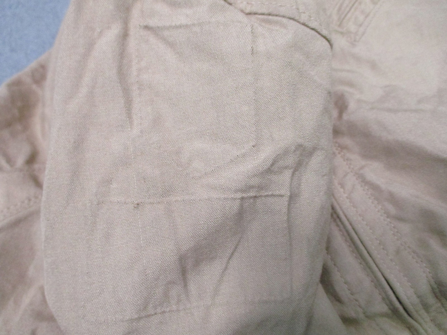 US Military CVC Coveralls Tan Aramid Flame Resistant Flight Suit XL-Regular