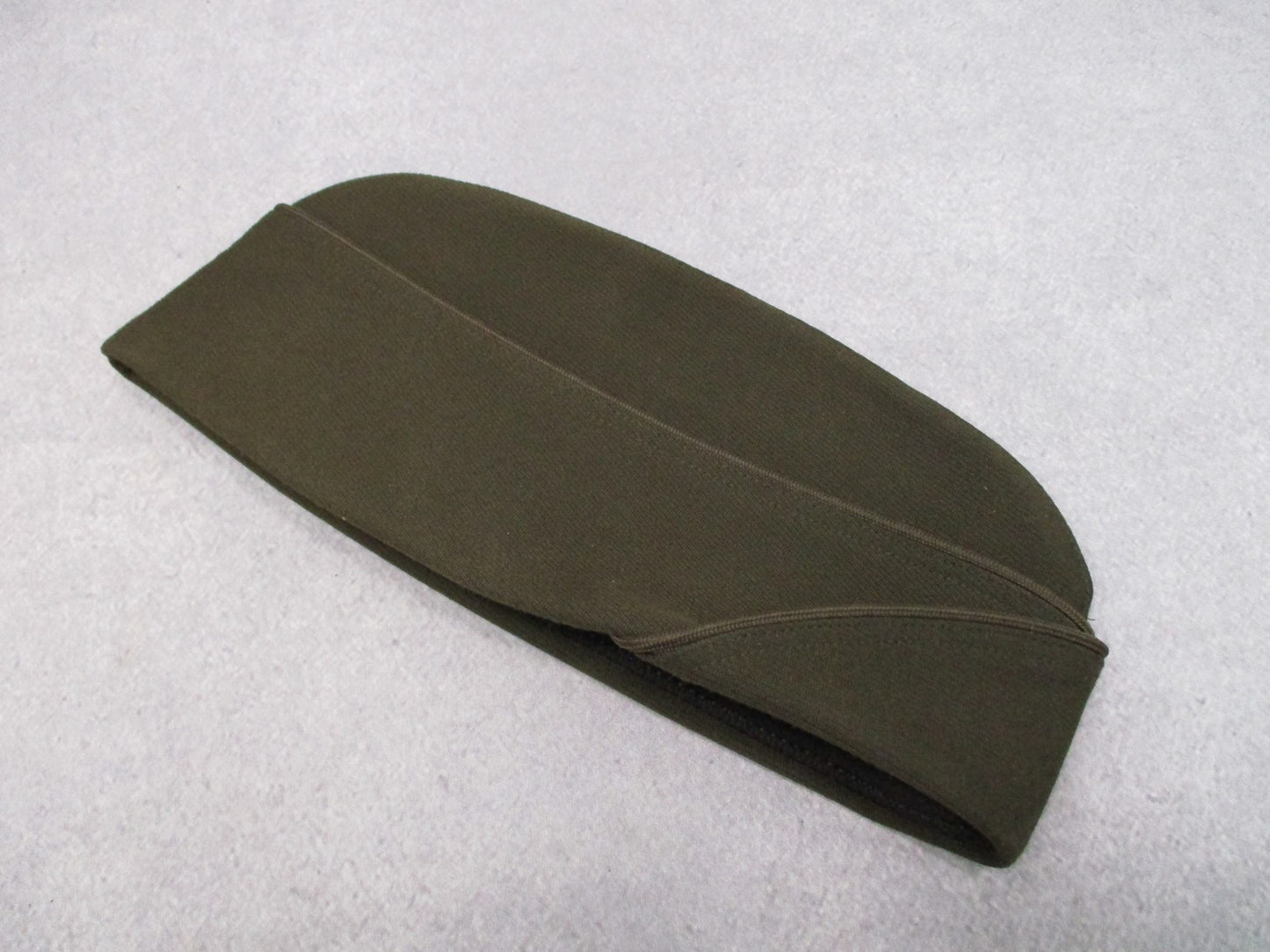 Kingform Cap Co. AGSU Garrison Cap Heritage Green 564 NSN 7-1/4 8405-01-683-5752