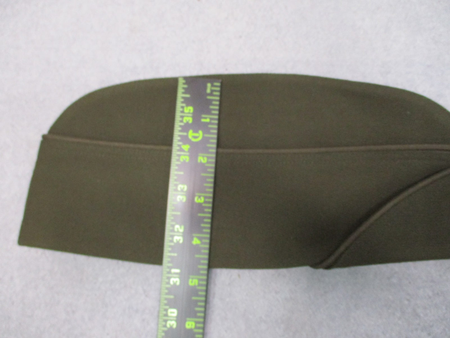 Kingform Cap Co. AGSU Garrison Cap Heritage Green 564 NSN 7-1/4 8405-01-683-5752