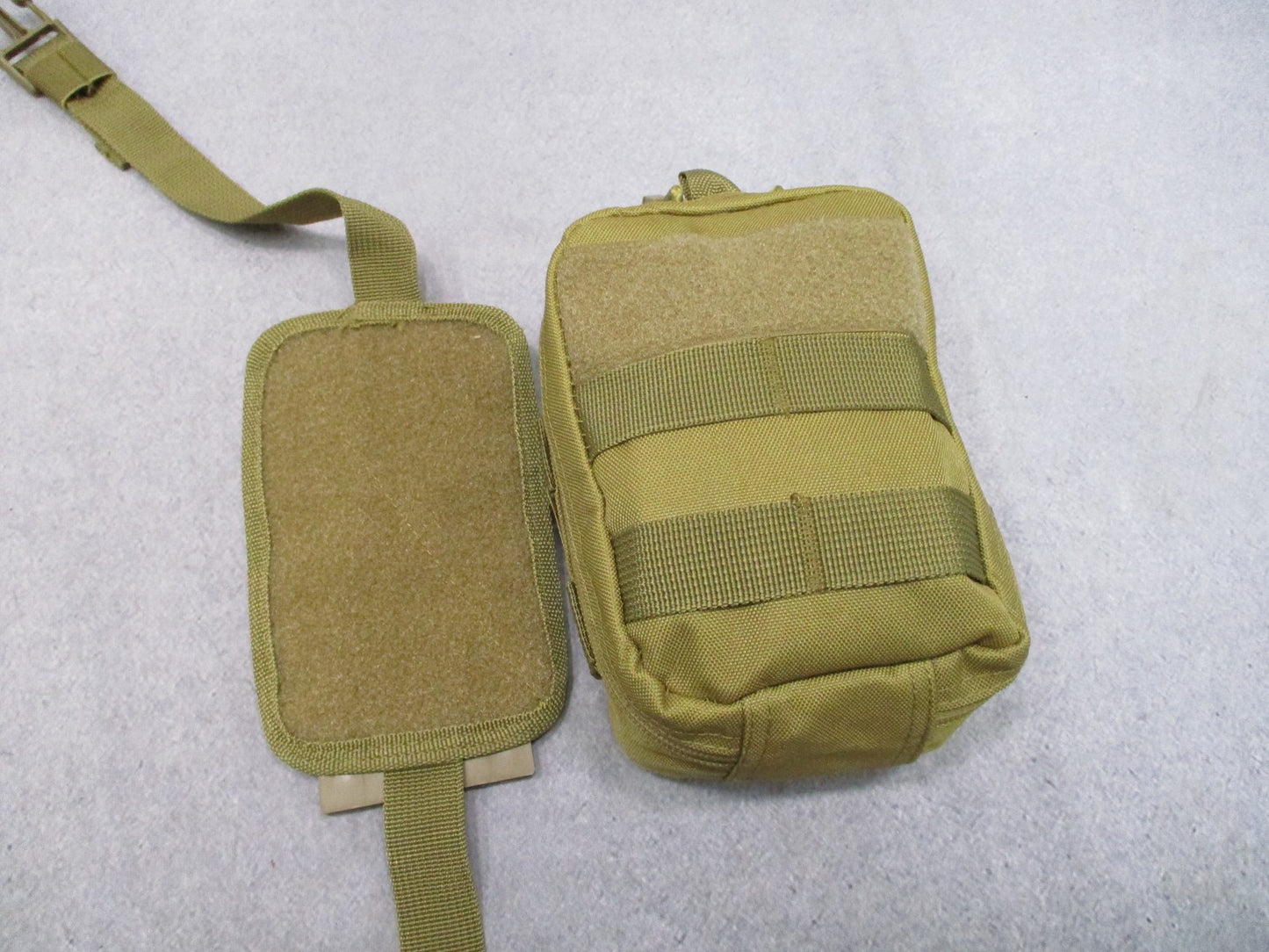 Coyote Tan Custom IFAK MOLLE Pouch Supplies Included No tagged size visible