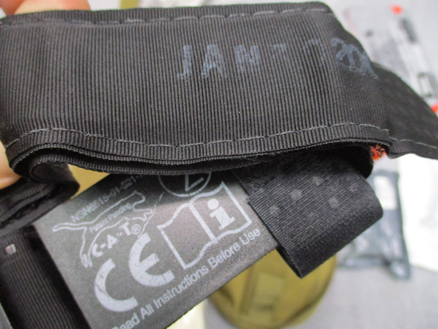 Coyote Tan Custom IFAK MOLLE Pouch Supplies Included No tagged size visible