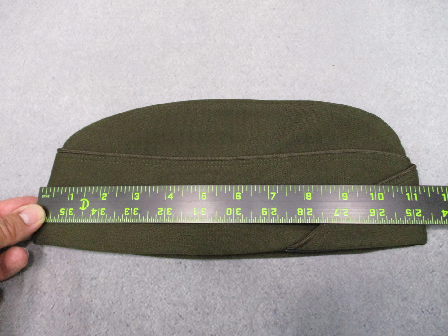 Bernard Cap Garrison Cap USGI NSN Heritage Green 7 1/4 8405-01-683-5752 AGSU