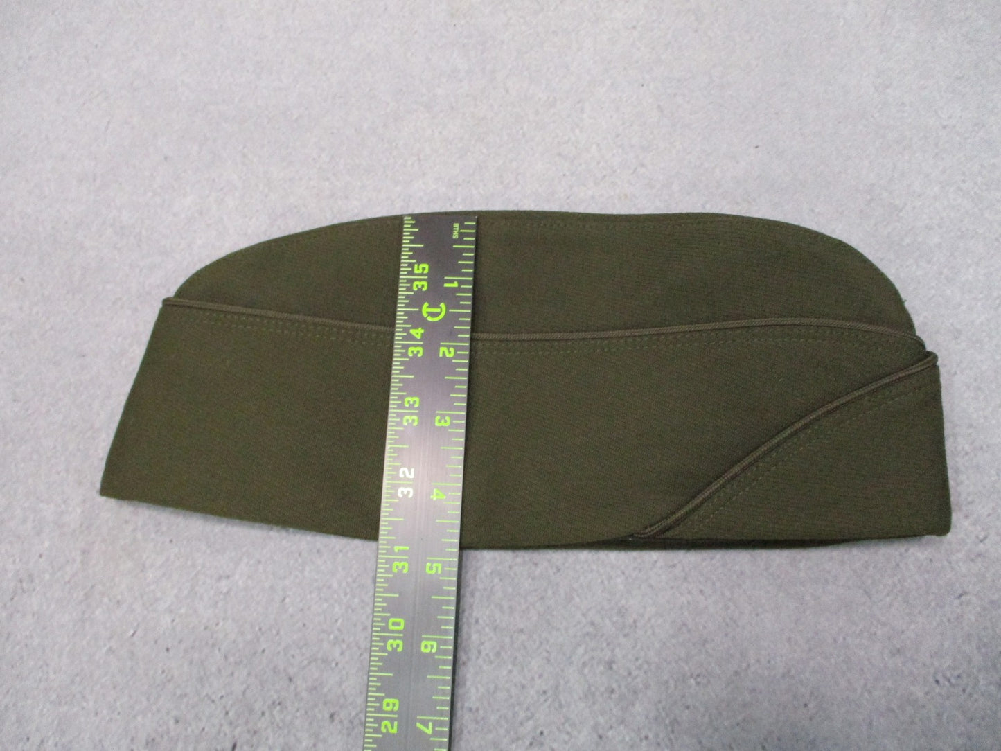 Bernard Cap Garrison Cap USGI NSN Heritage Green 7 1/4 8405-01-683-5752 AGSU