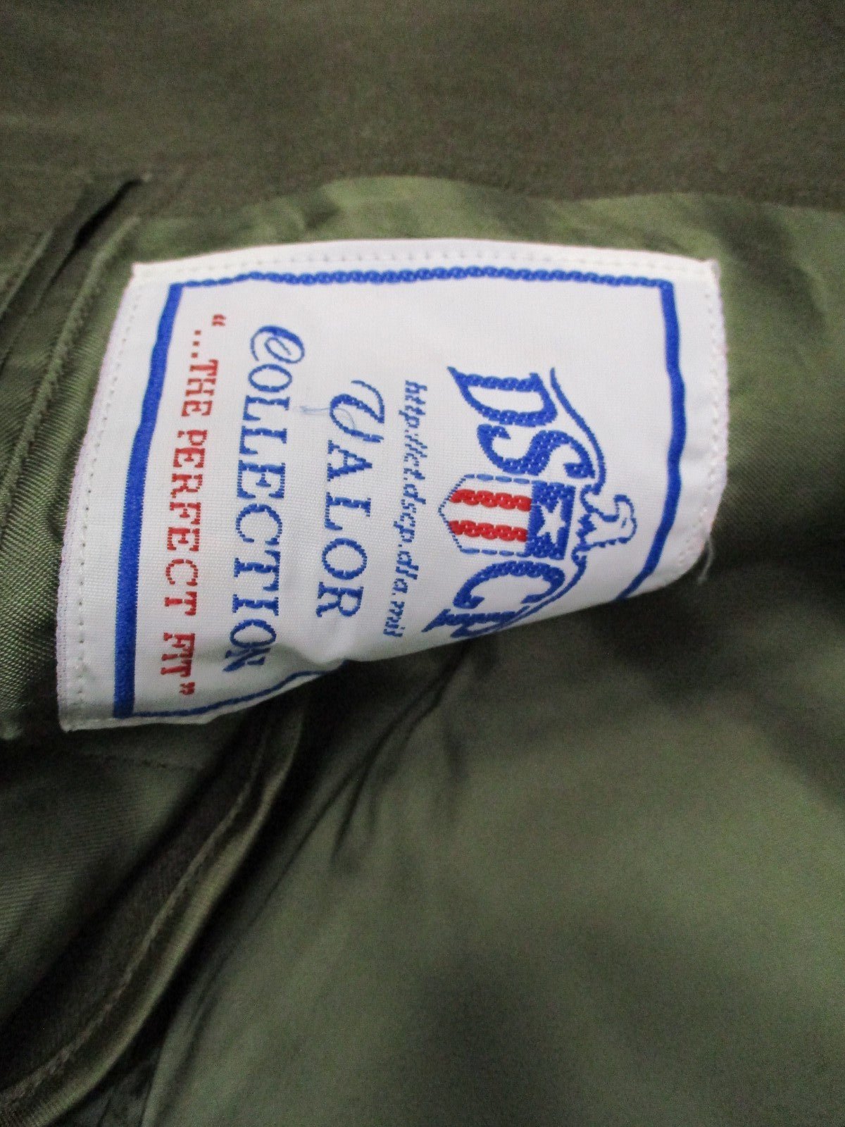 USMC Green Dress Uniform Coat DSCP NSN Size 42XS 8405-01-279-5630 olive green