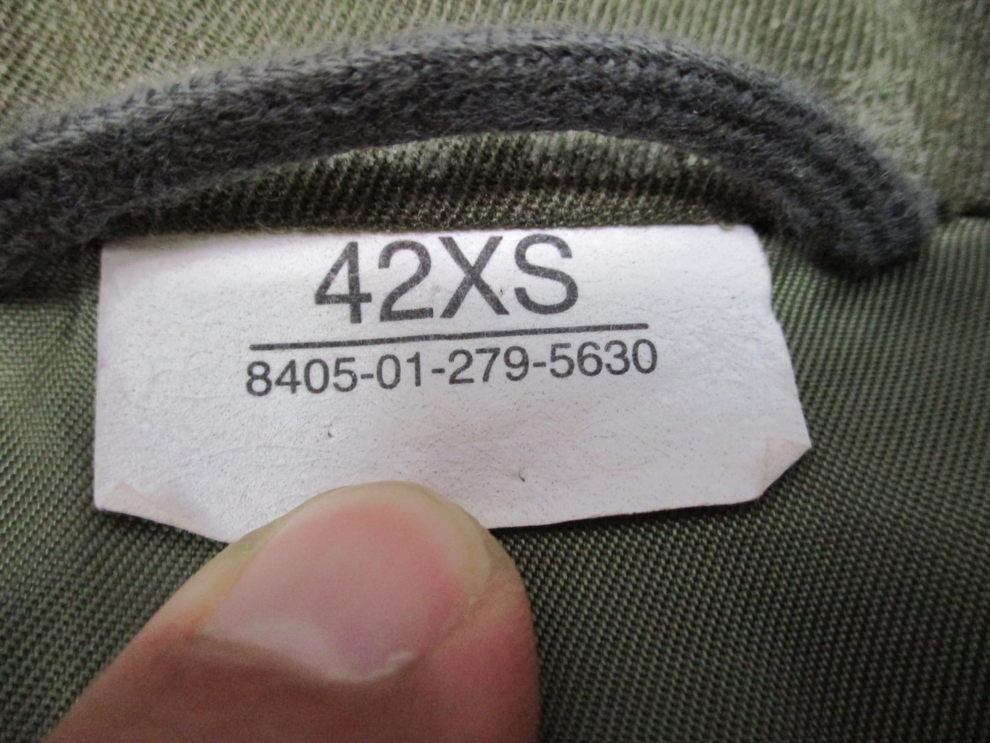 USMC Green Dress Uniform Coat DSCP NSN Size 42XS 8405-01-279-5630 olive green