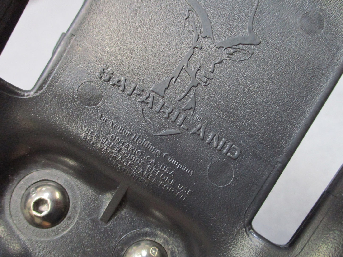 Safariland 6360 ALS Holster Glock 9/40 Light 17/22 Right Hand Used