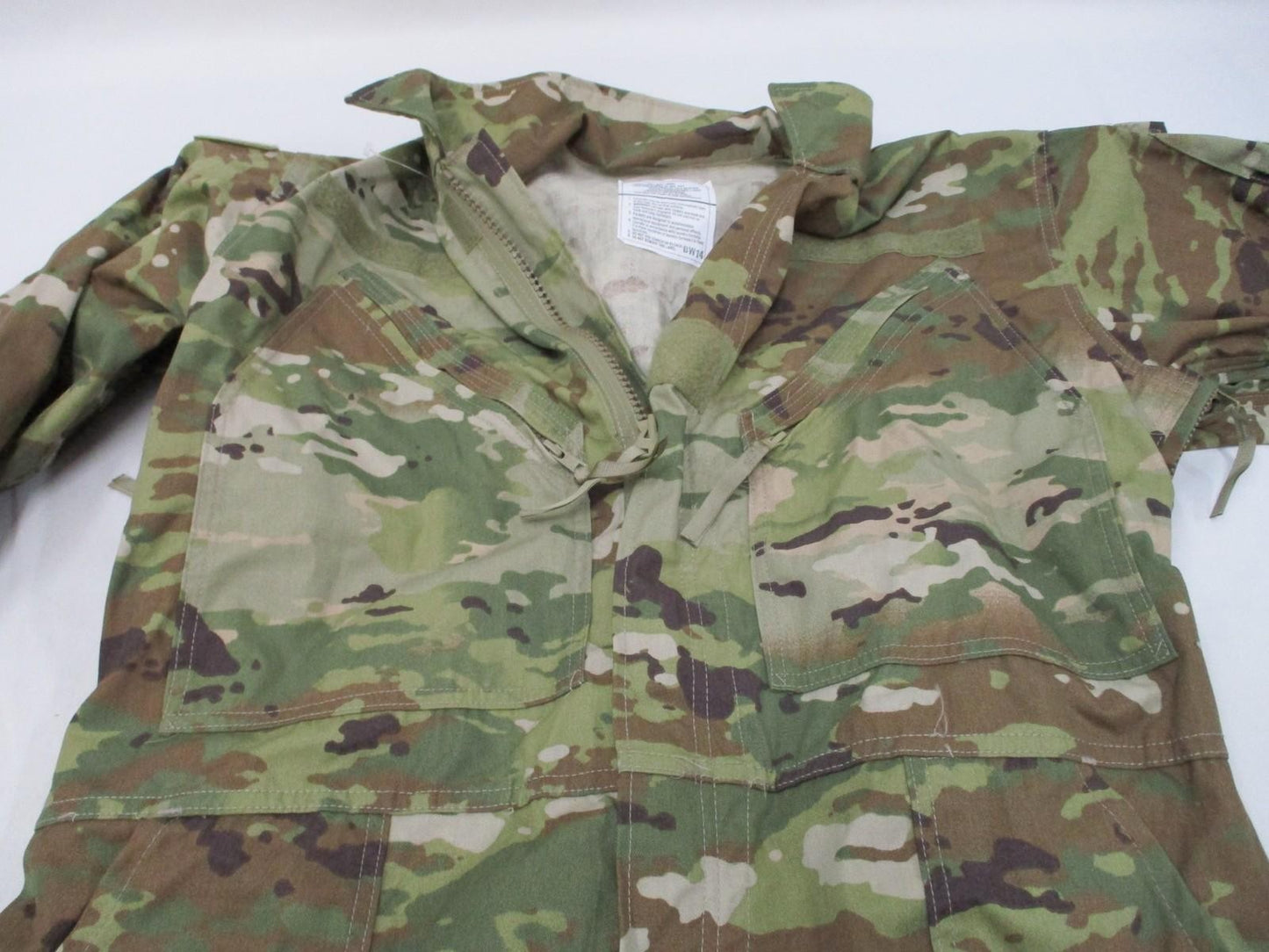 USGI ARMY ISSUE COLD WEATHER MECHANICS COVERALLS SCORPION MULTICAM OCP LARGE