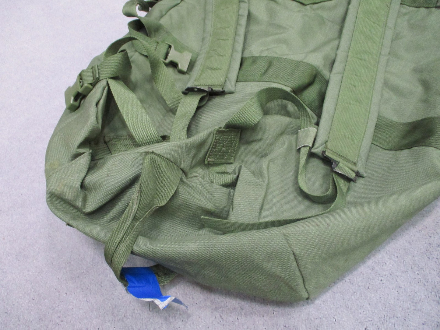OD Green Side Zipper Duffle bag USGI Sea Bag Military Issue Surplus