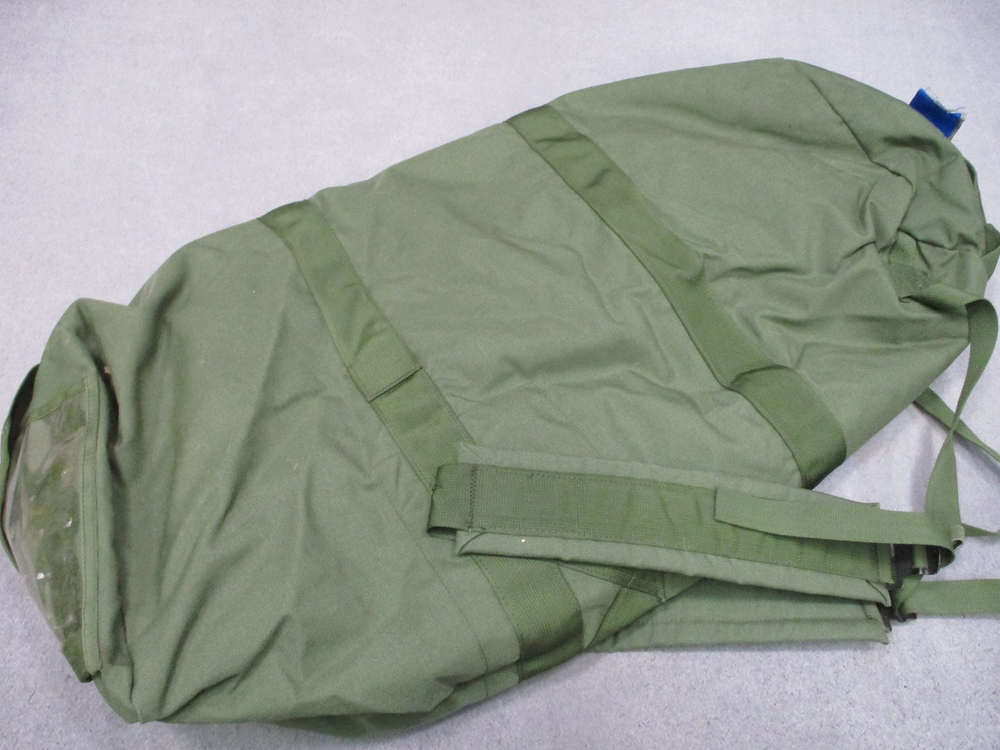 OD Green Side Zipper Duffle bag USGI Sea Bag Military Issue Surplus