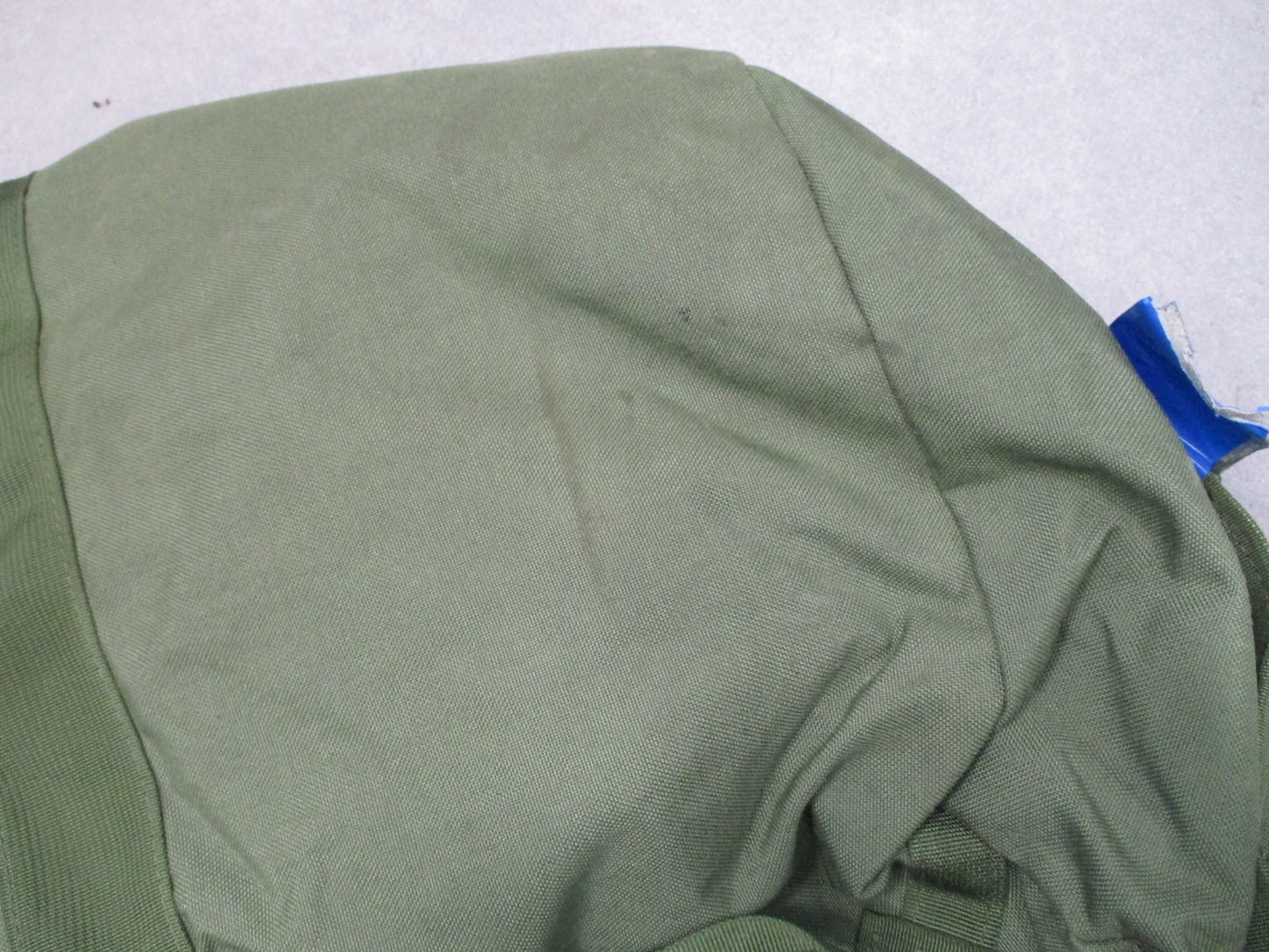 OD Green Side Zipper Duffle bag USGI Sea Bag Military Issue Surplus