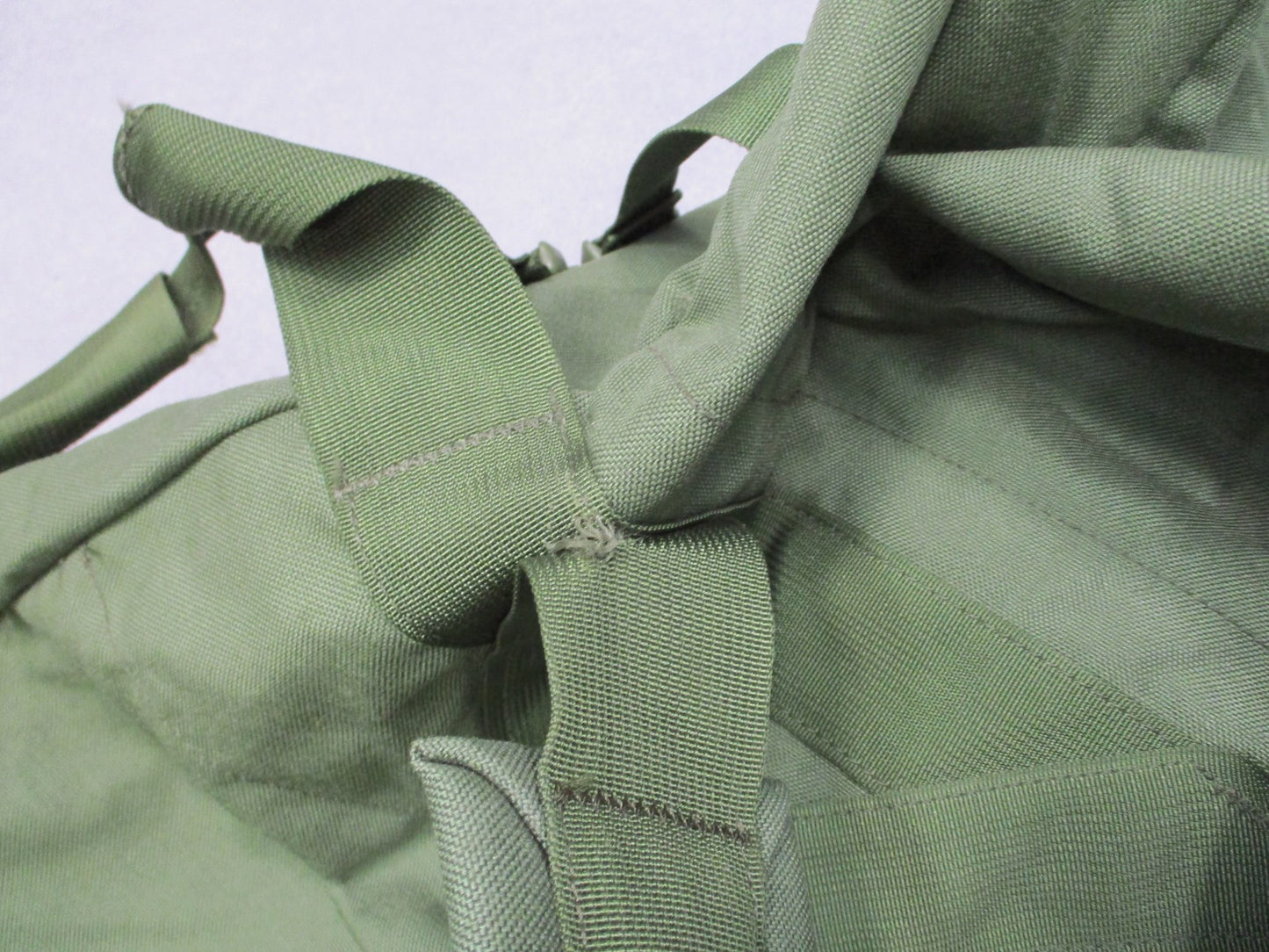 OD Green Side Zipper Duffle bag USGI Sea Bag Military Issue Surplus