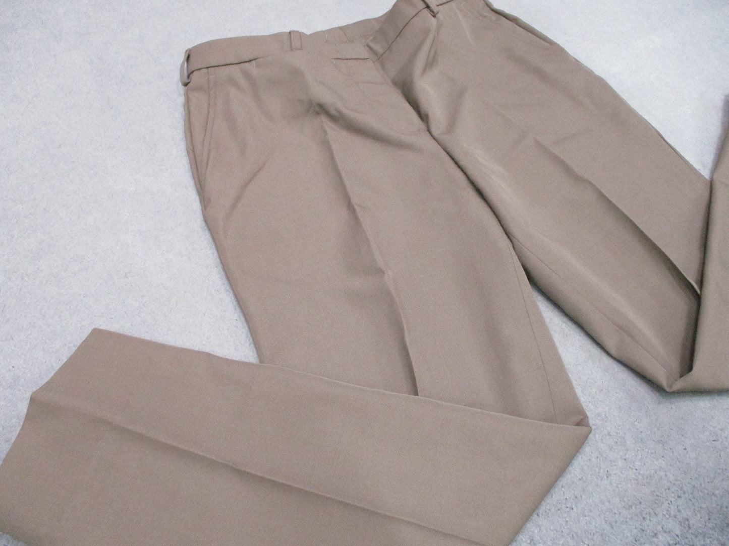 Flying Cross Women's AGSU Dress Slacks Khaki Tan Size 16 MR 8410-01-683-8385
