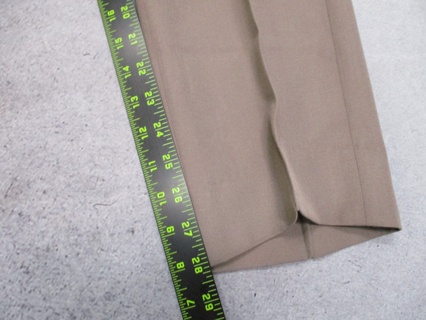 Flying Cross Women's AGSU Dress Slacks Khaki Tan Size 16 MR 8410-01-683-8385