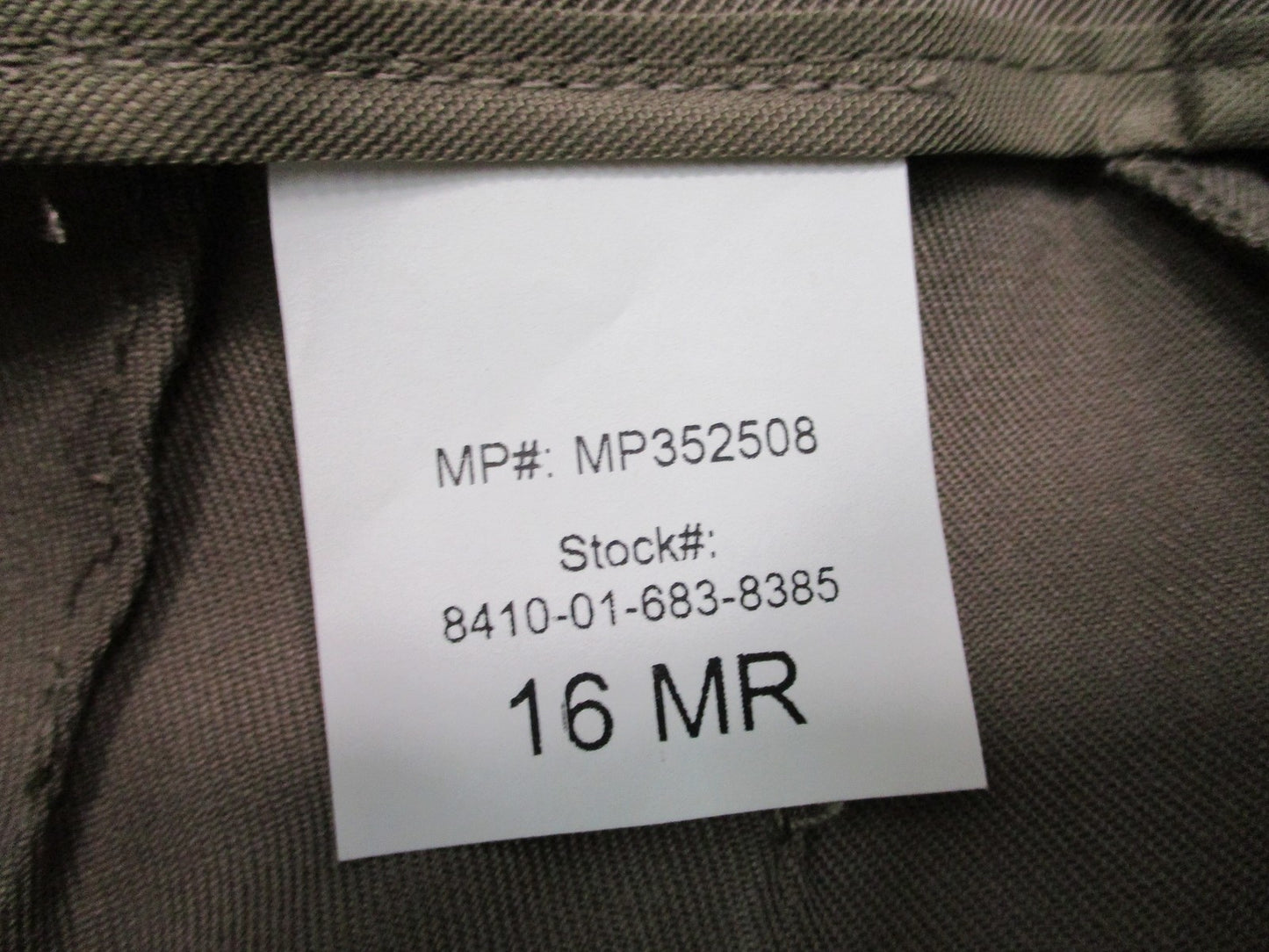 Flying Cross Women's AGSU Dress Slacks Khaki Tan Size 16 MR 8410-01-683-8385