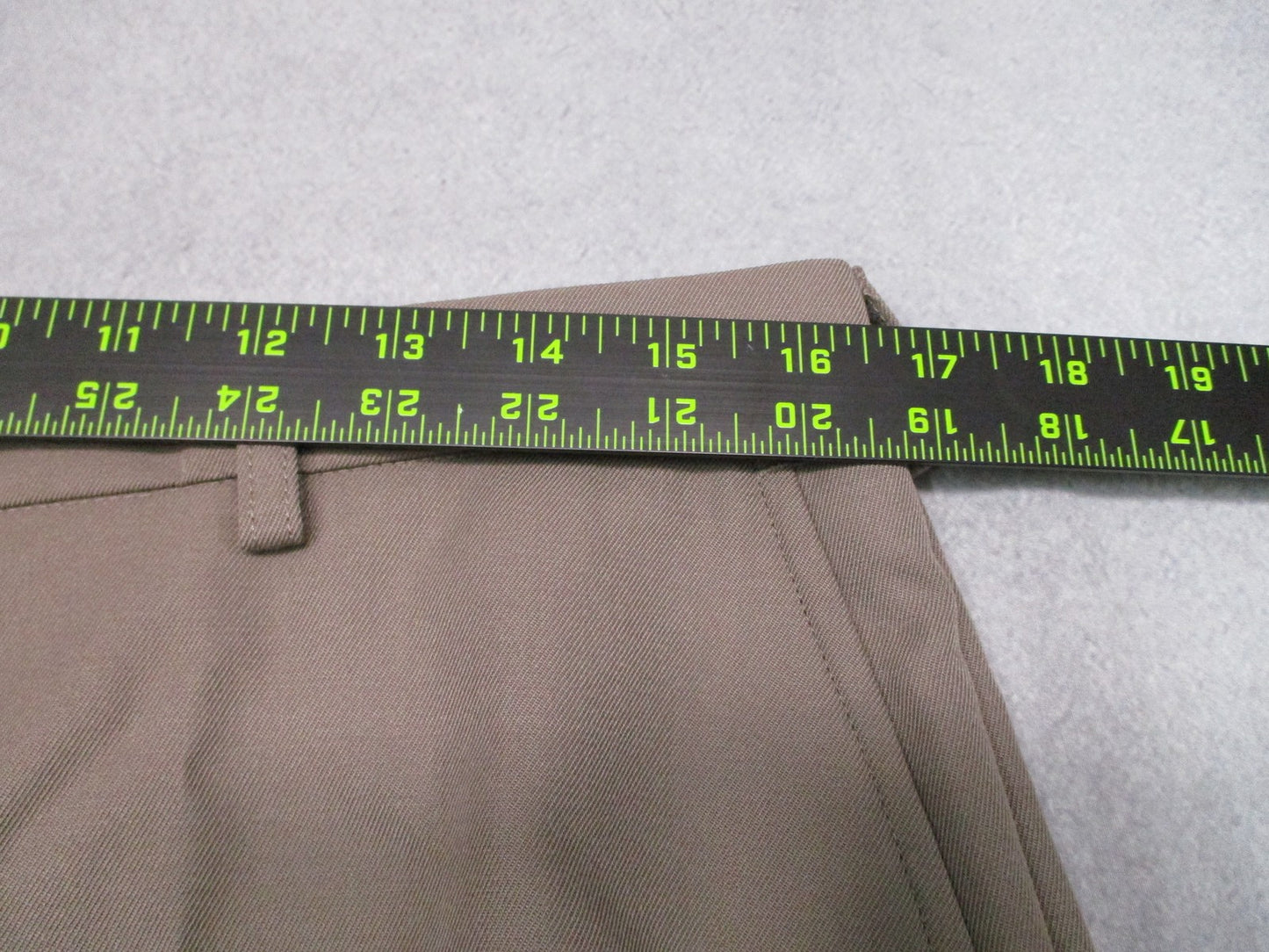 Flying Cross Women's AGSU Dress Slacks Khaki Tan Size 16 MR 8410-01-683-8385