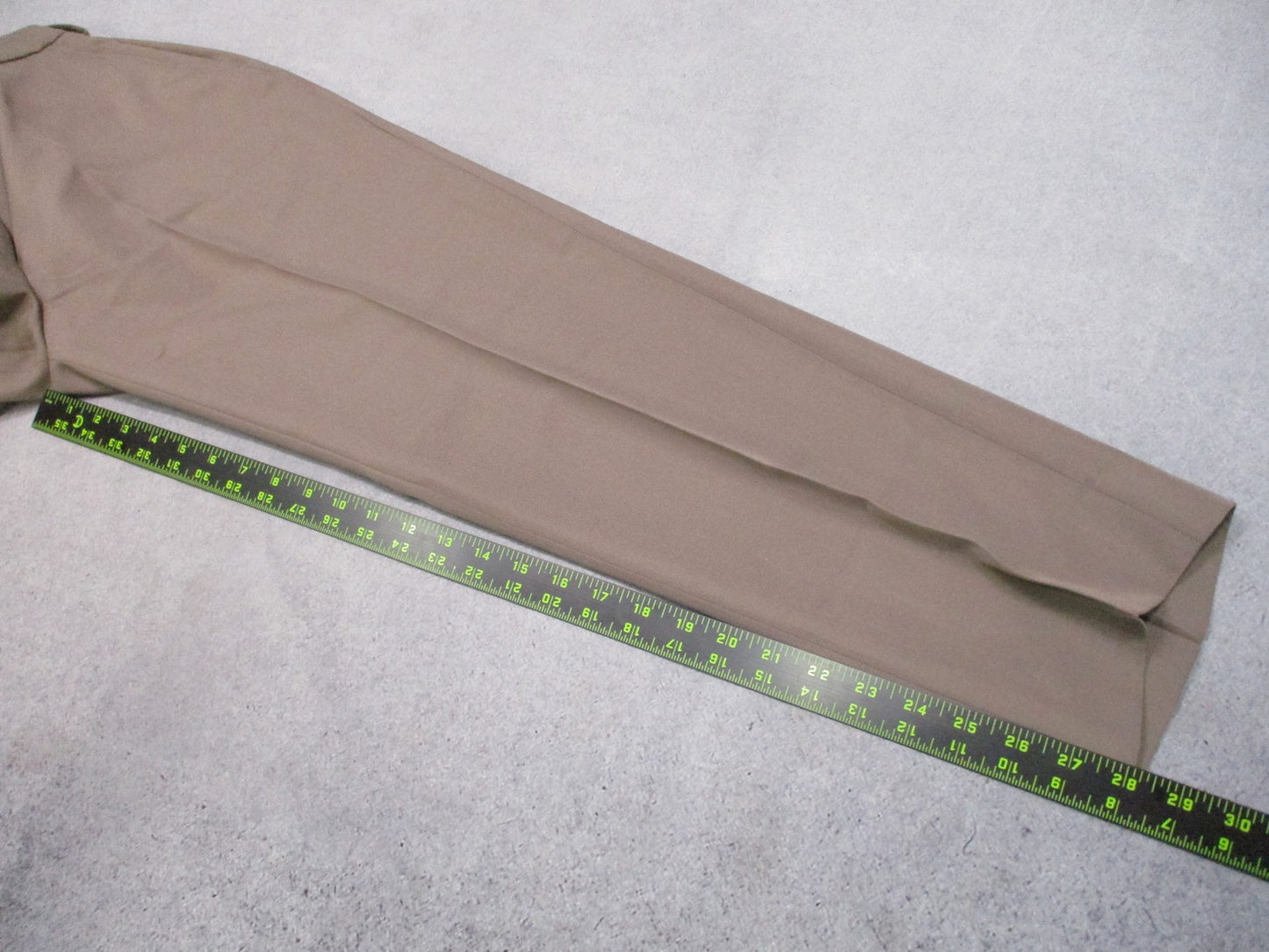 Flying Cross Women's AGSU Dress Slacks Khaki Tan Size 16 MR 8410-01-683-8385