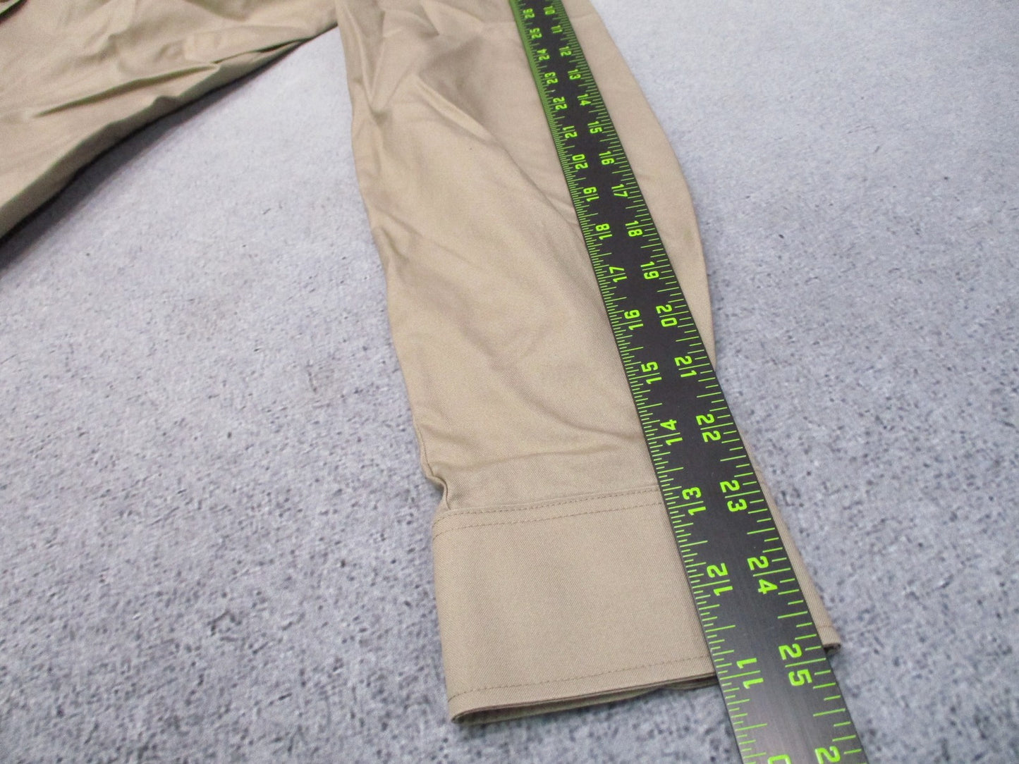 Flying Cross Fechheimer Womens AGSU Shirt Tan LS Enlisted tan/khaki 12 Tall